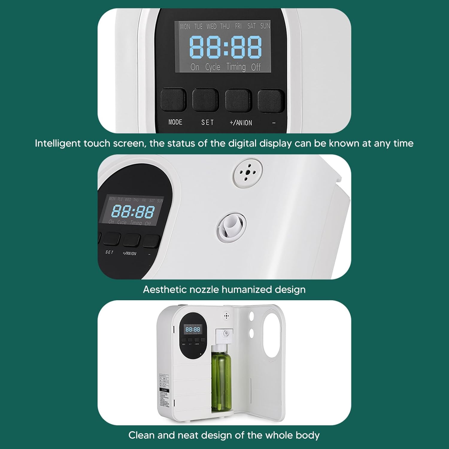 Focket Macchina del Profumo - Diffusore Olio Essenziale 160ml - immagine 4