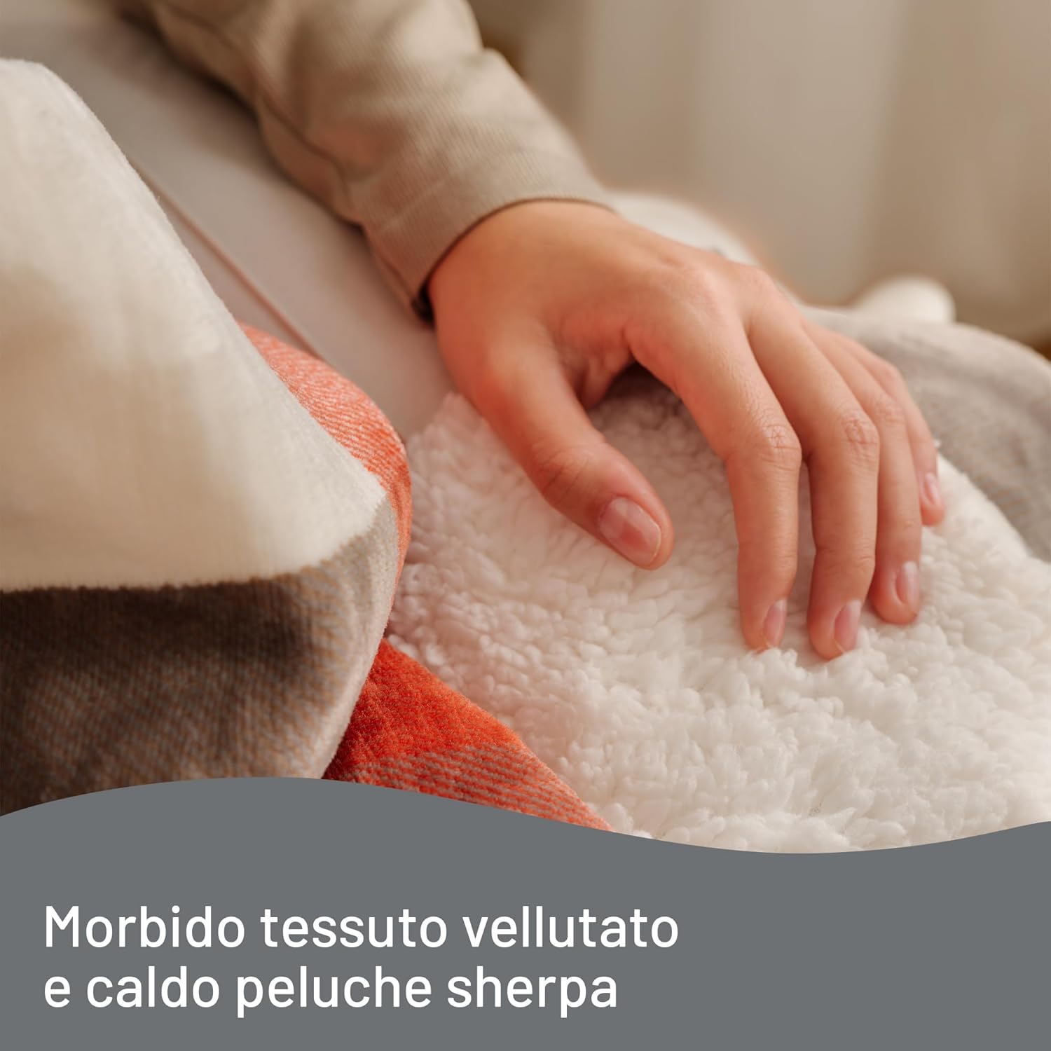 Imetec CaldoPlaid Tartan Festival - Coperta Riscaldabile - immagine 5