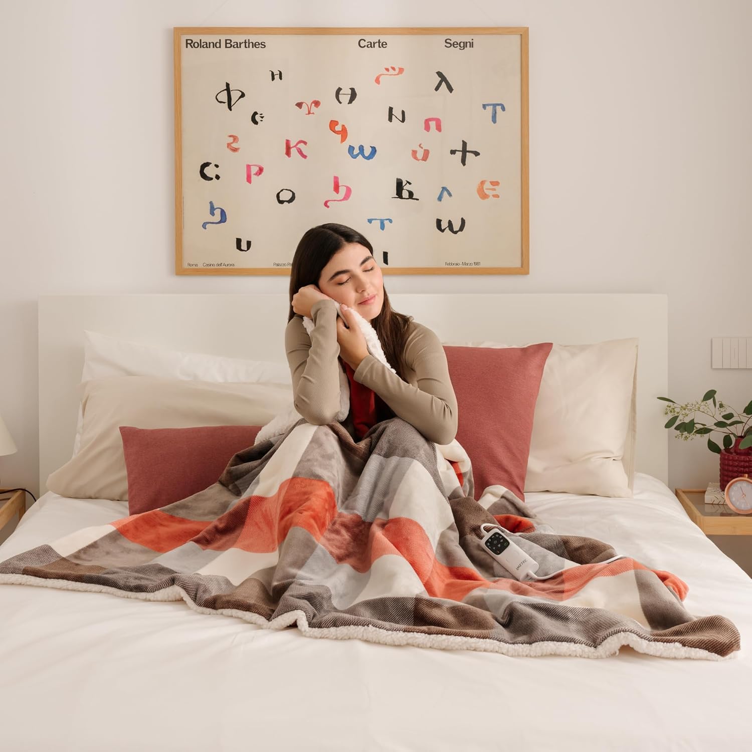 Imetec CaldoPlaid Tartan Festival - Coperta Riscaldabile - immagine 7