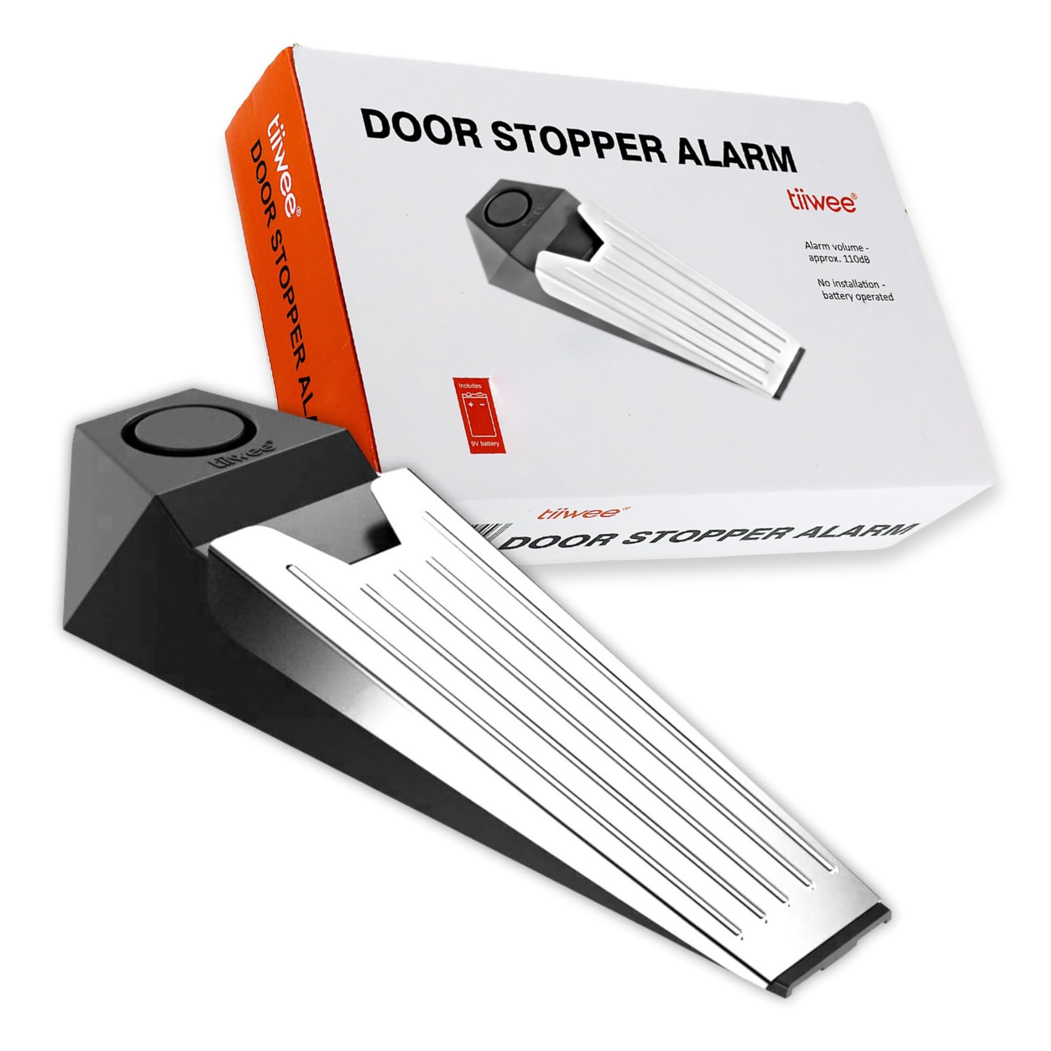 Tiiwee Fermaporta Antifurto con Sirena d'Allarme 110db