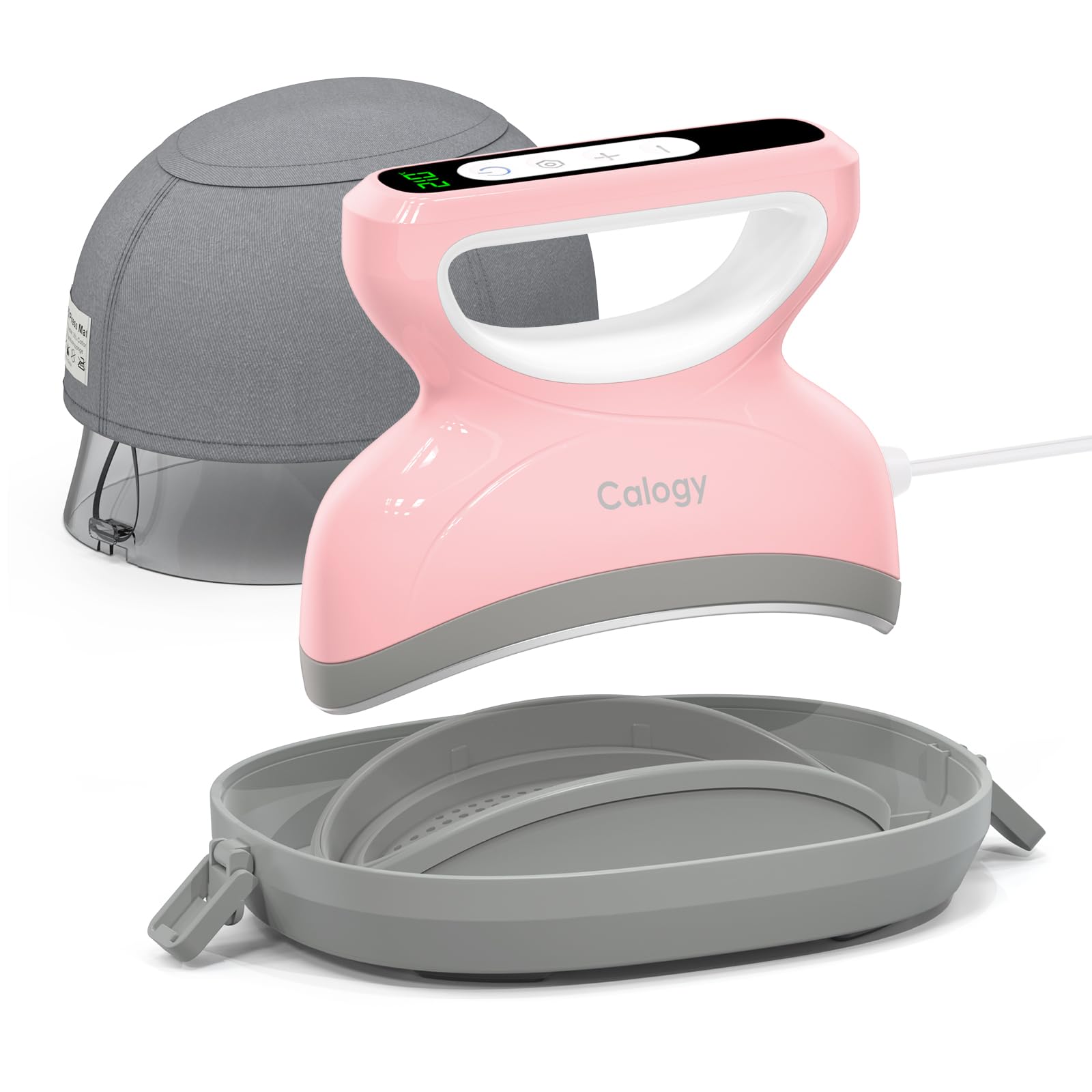 Calogy Mini Pressa a Caldo per Cappelli, Rosa