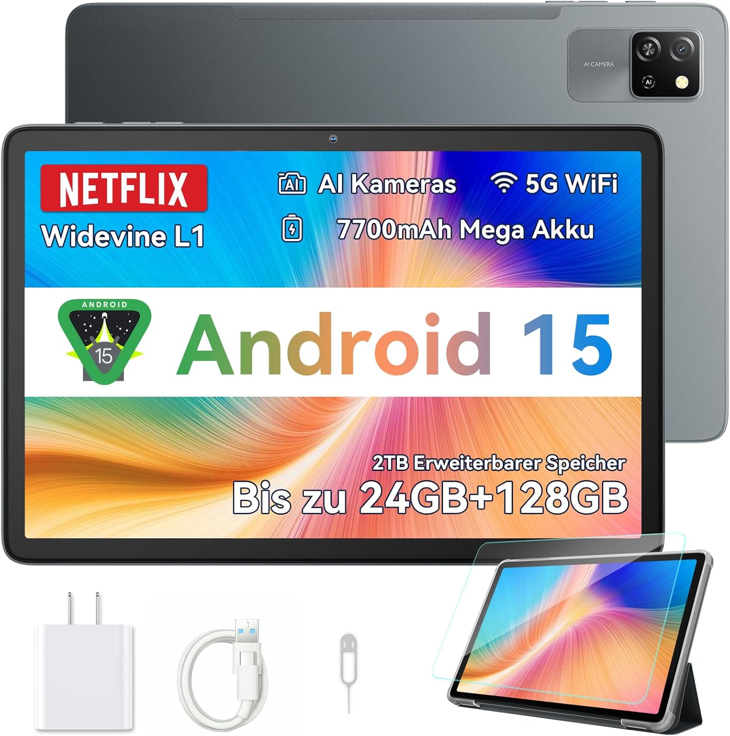 Blackview Tablet Android 15 Tab 60 Pro 25.4cm - immagine 1