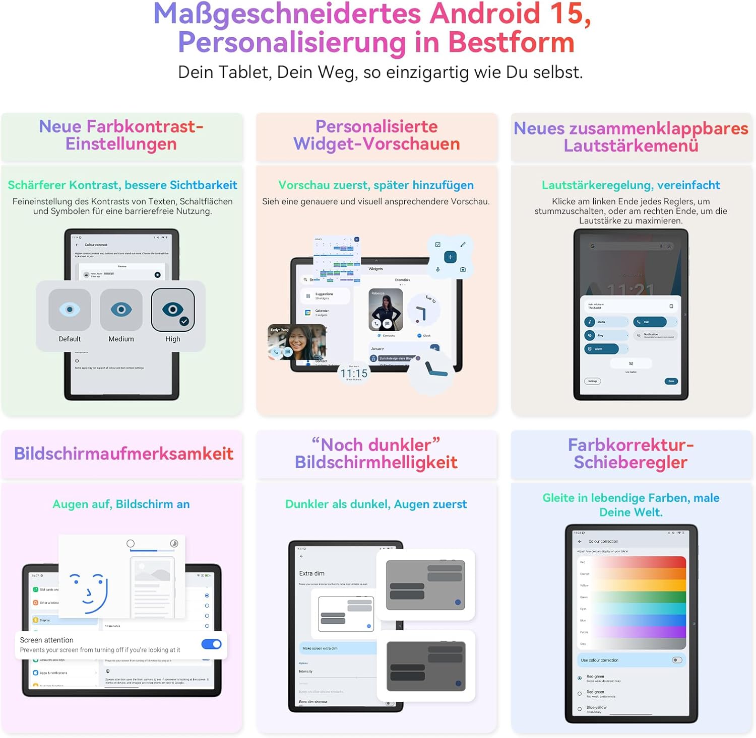 Blackview Tablet Android 15 Tab 60 Pro 25.4cm - immagine 2