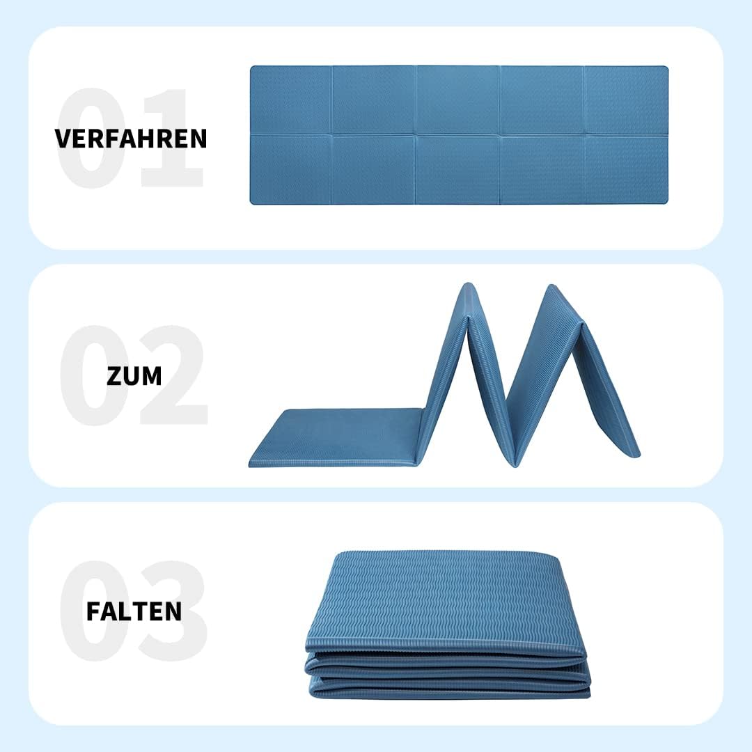 Good Nite Tappetino Yoga Pieghevole 183x61x0,6cm - immagine 3