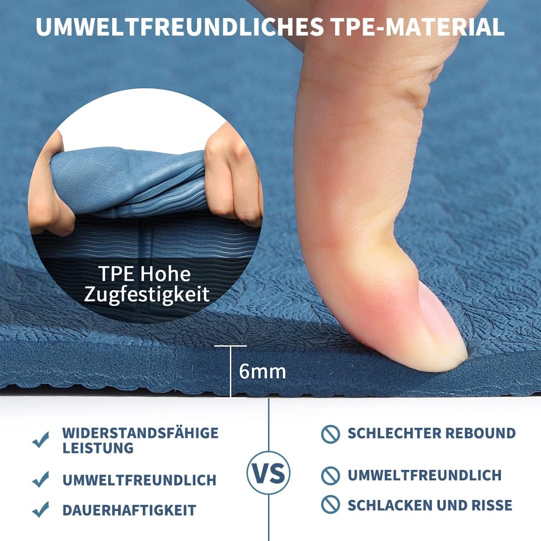 Good Nite Tappetino Yoga Pieghevole 183x61x0,6cm - immagine 5