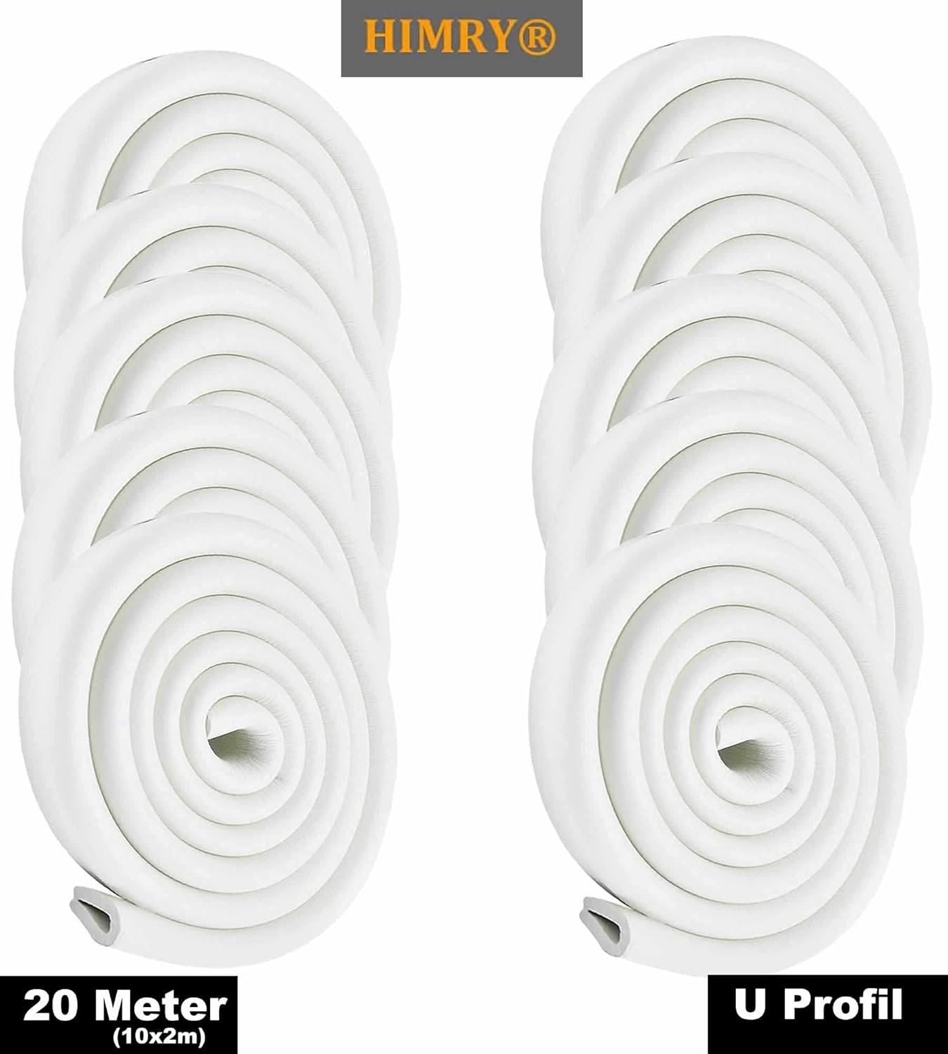Himry® Protezioni Antispigolo U-Forma 20 Metri - immagine 2