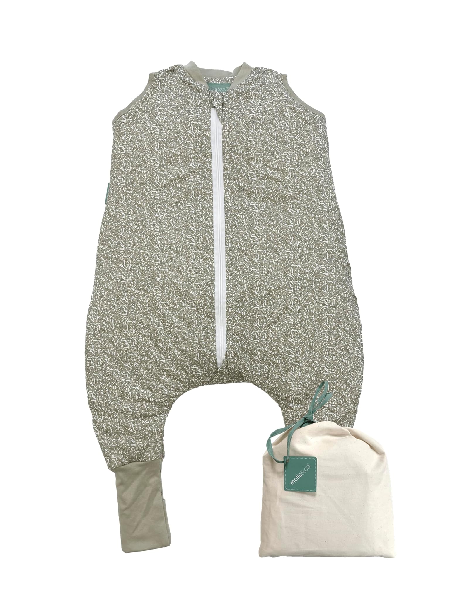 molis&co Sacco Nanna Invernale con Piedini 2.5 tog, Elm