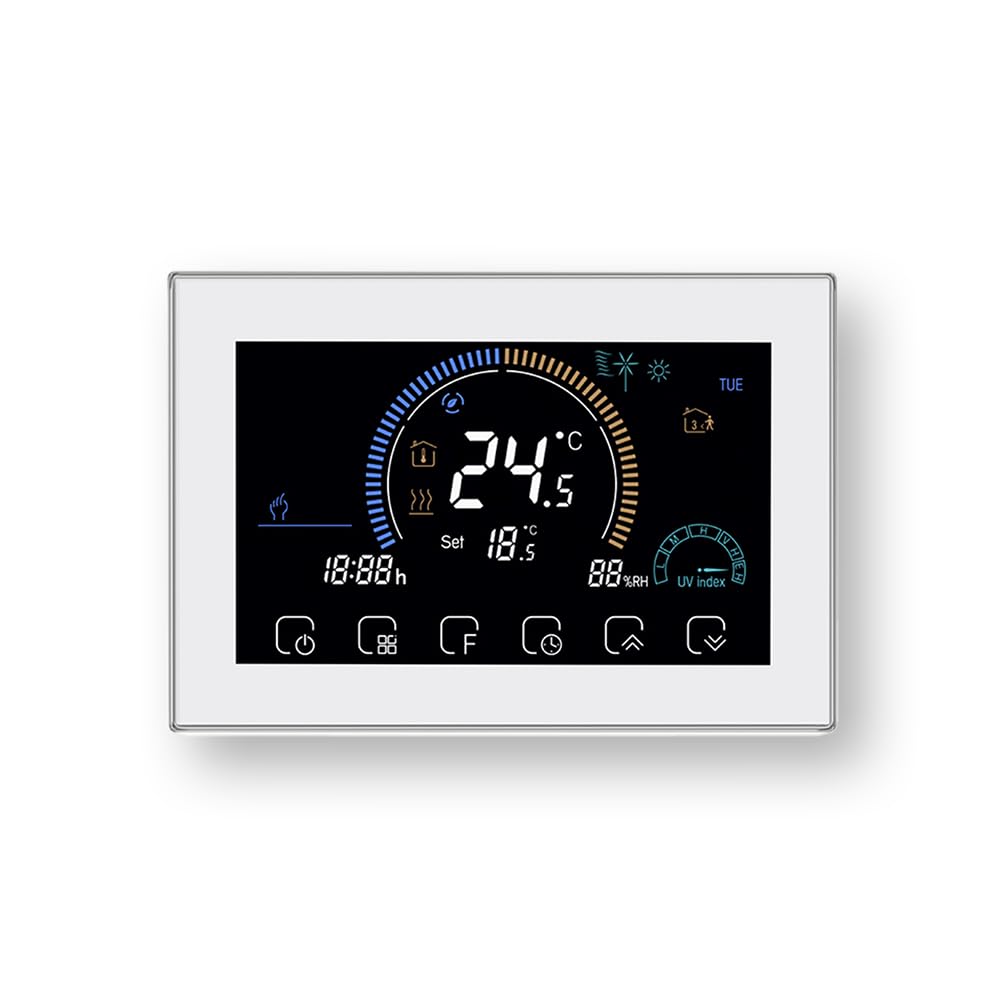Melkismart Wi-Fi Thermostat Serie 8000 Touchscreen