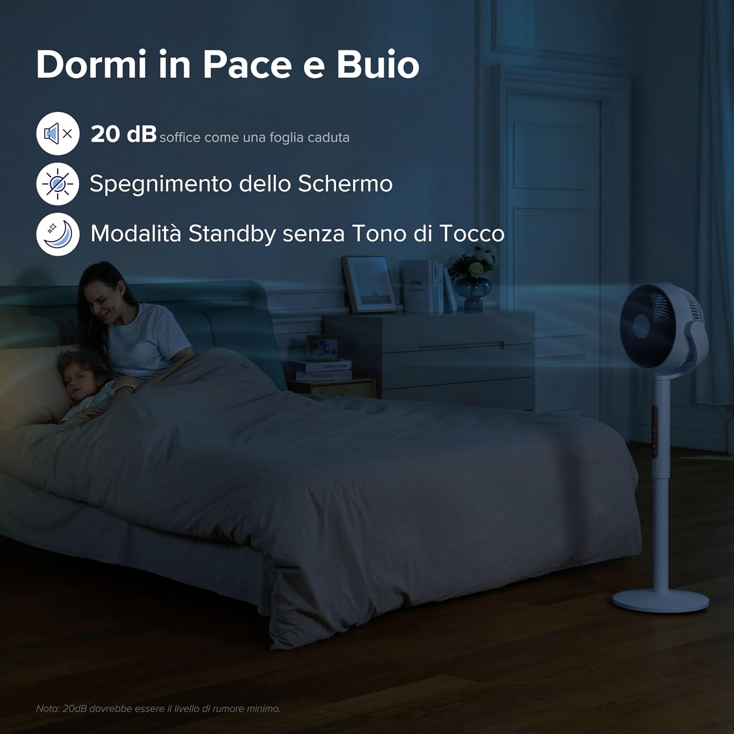 Levoit Ventilatore a Piantana Silenzioso 20dB - immagine 2