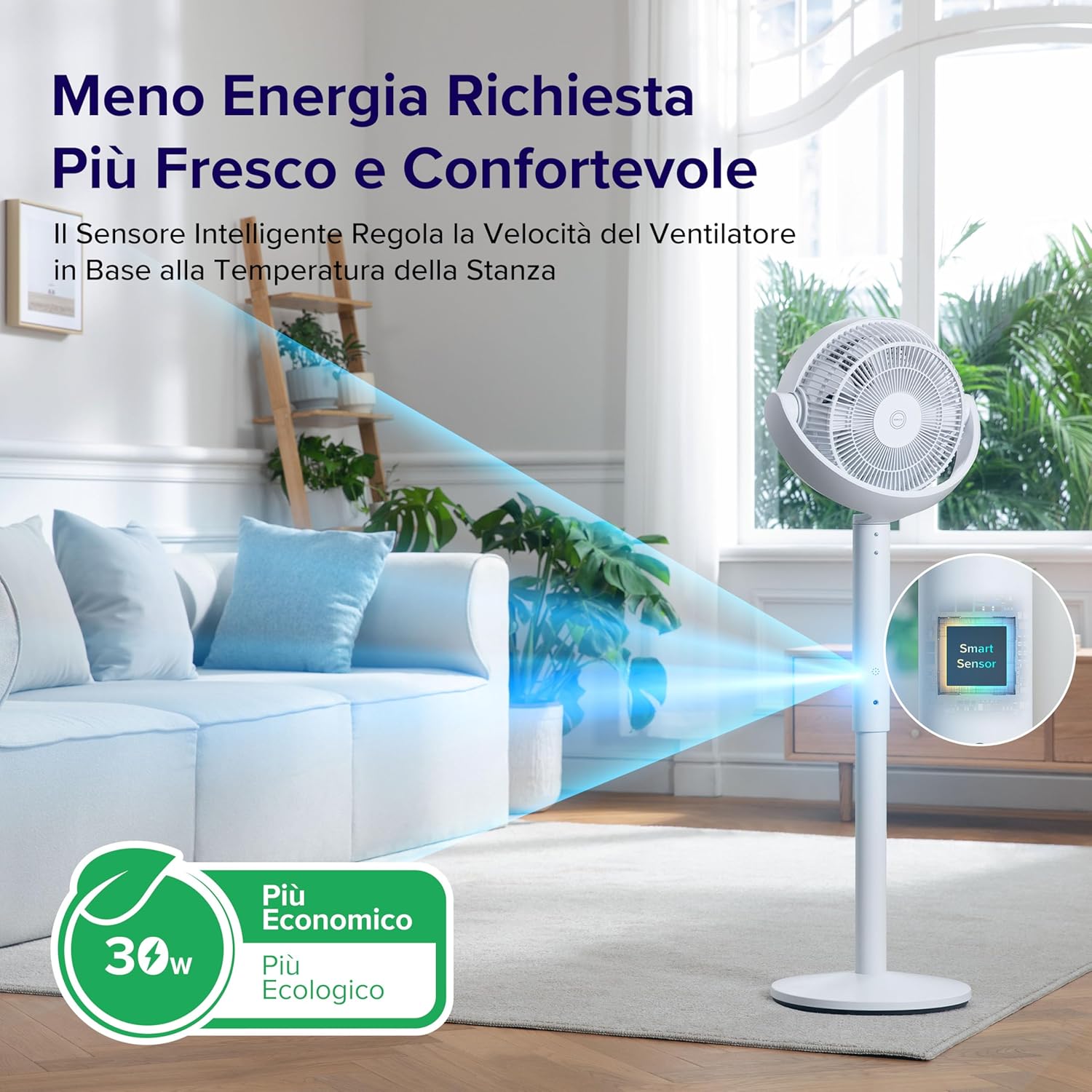 Levoit Ventilatore a Piantana Silenzioso 20dB - immagine 5