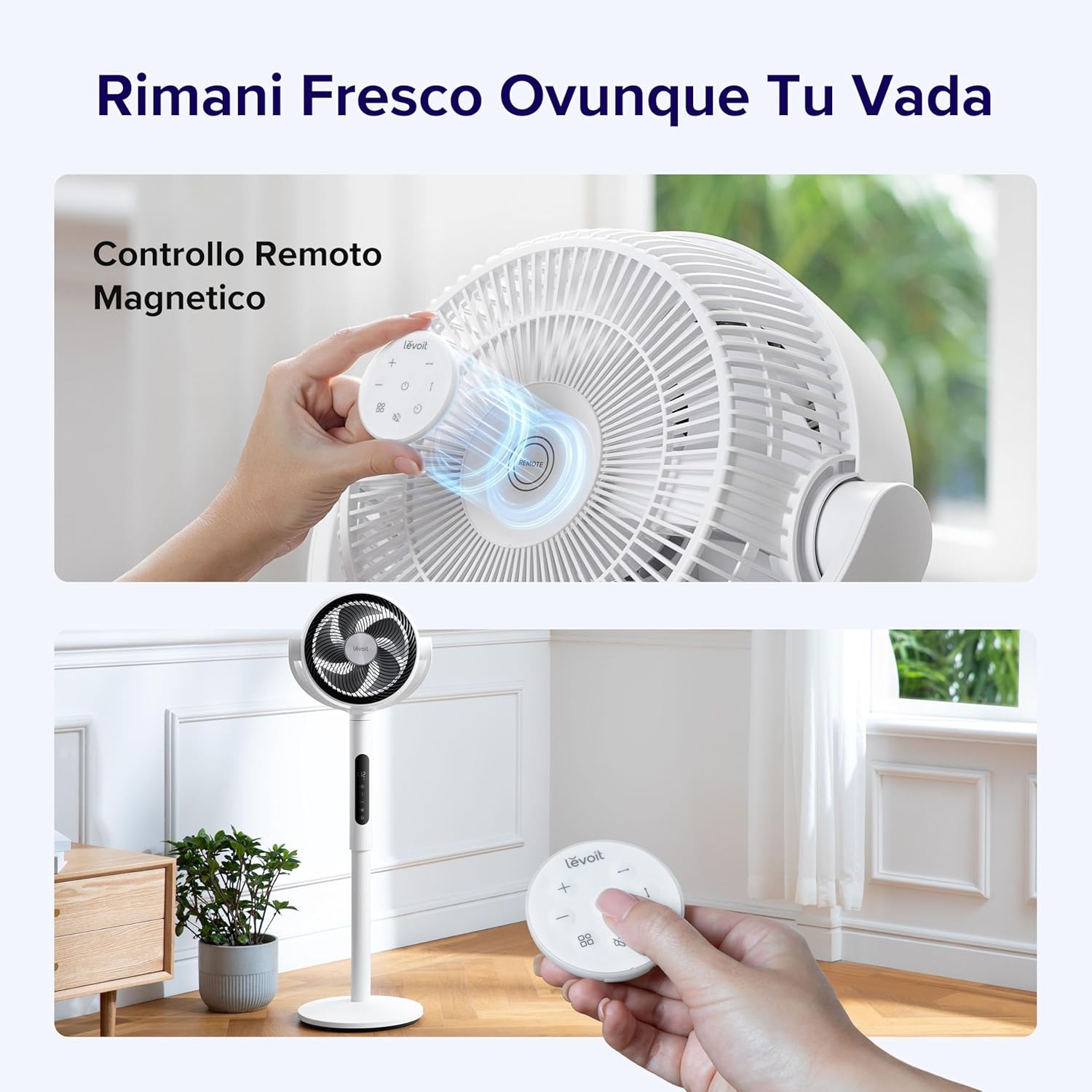 Levoit Ventilatore a Piantana Silenzioso 20dB - immagine 6