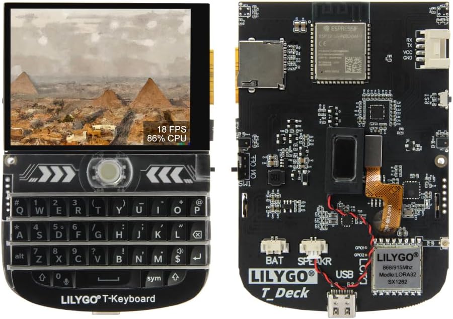 Lilygo T-Deck ESP32-S3 LoRa BLE WiFi TTGO 433 MHz - immagine 3