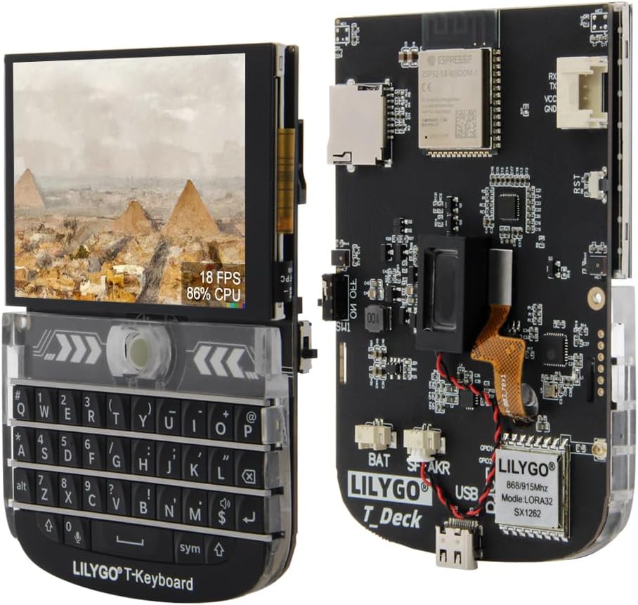 Lilygo T-Deck ESP32-S3 LoRa BLE WiFi TTGO 433 MHz - immagine 4