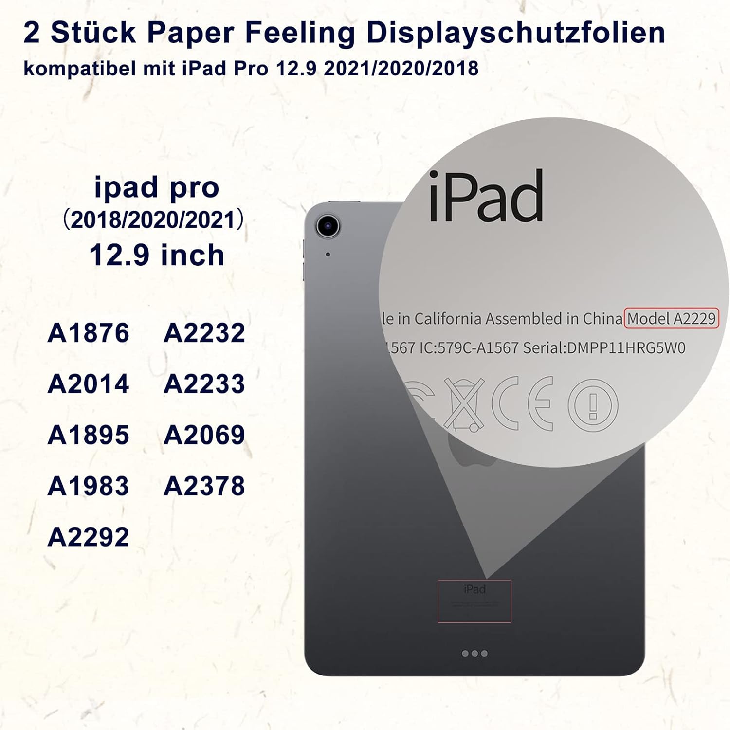 Pellicole Protettive Like Paper per iPad Pro 12.9" (2 Pezzi) - immagine 7