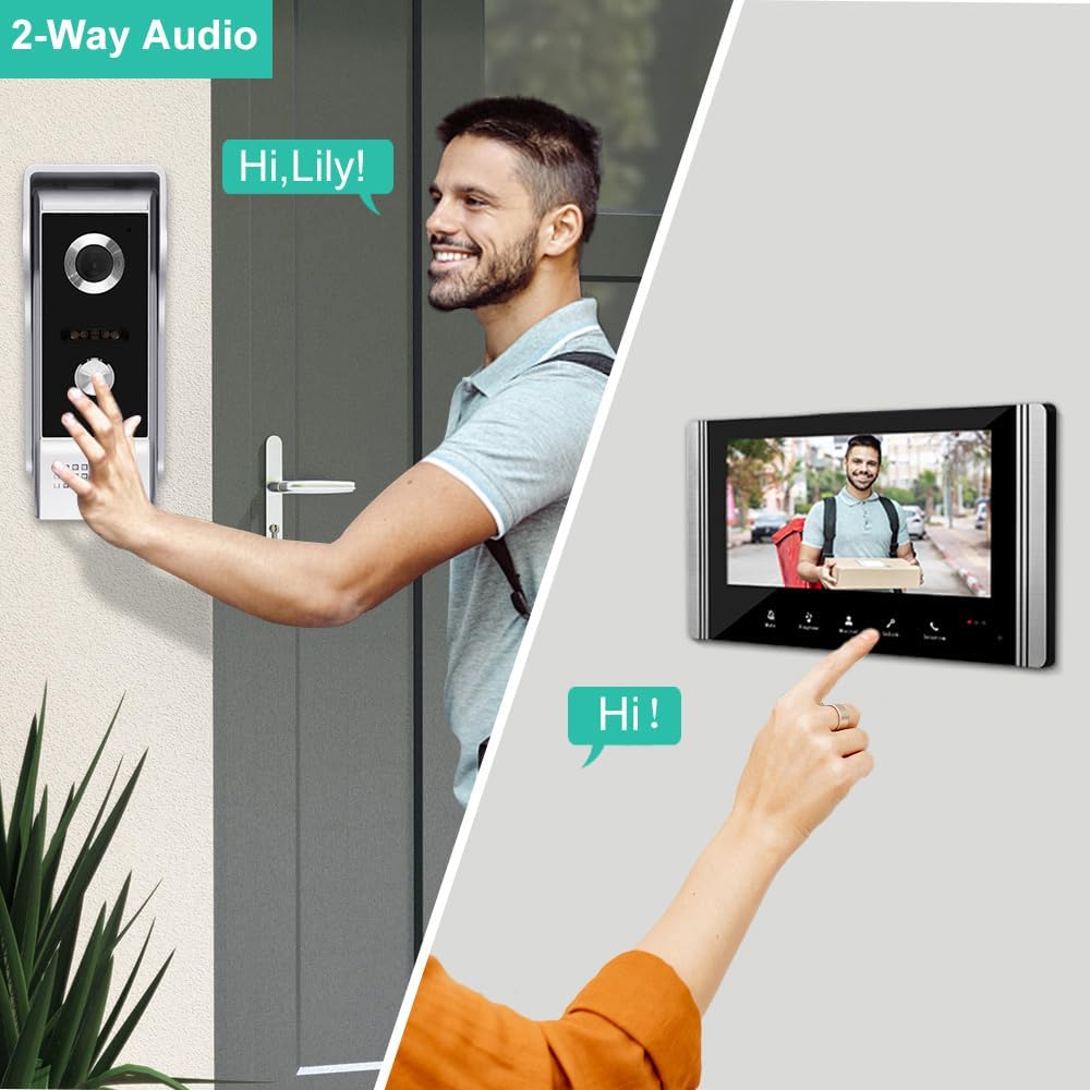 Obo Hands Videocitofono Cablato 7 Pollici - immagine 2