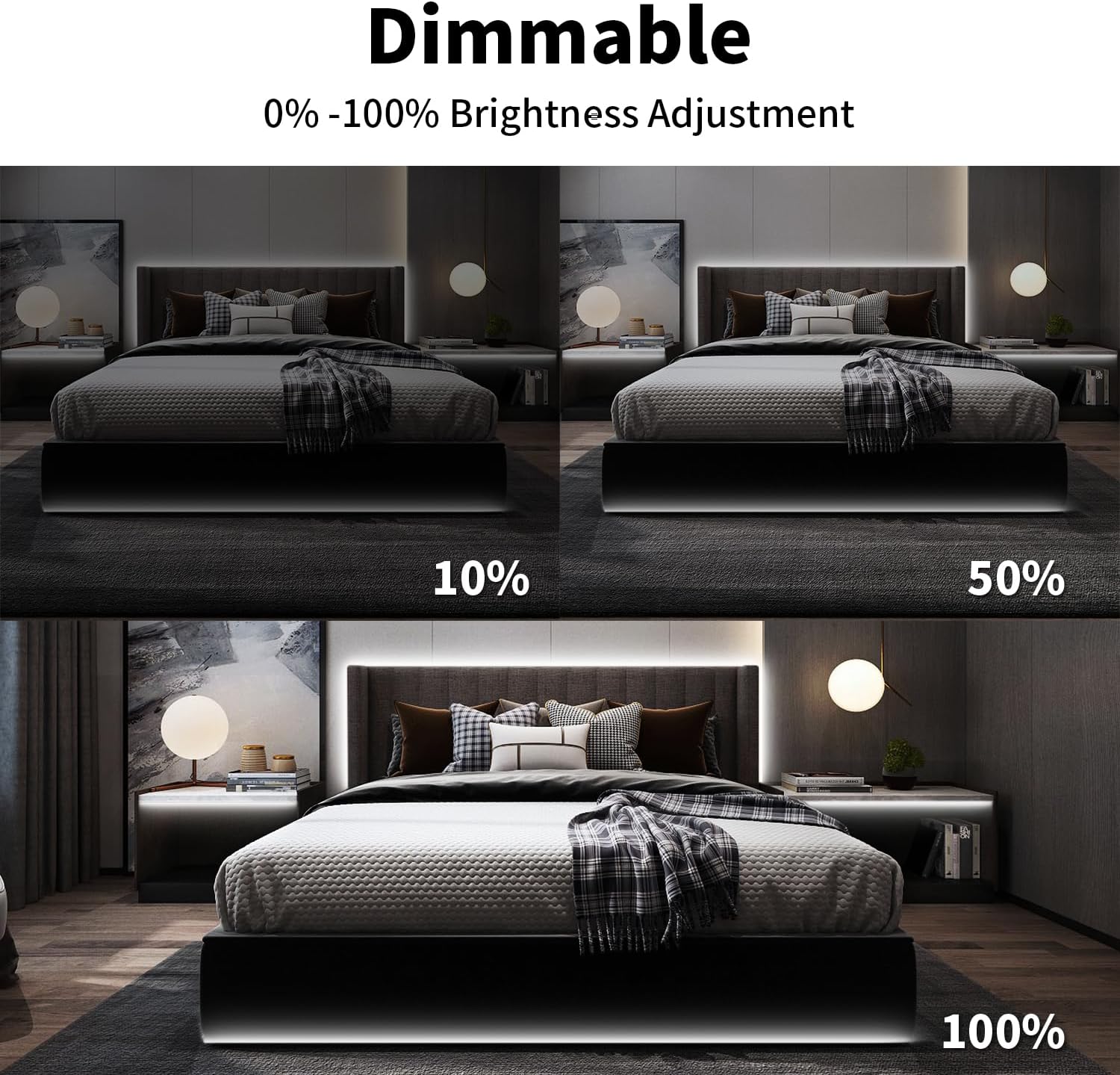 Shineburky Striscia LED COB 5V USB 2 Metri - immagine 4