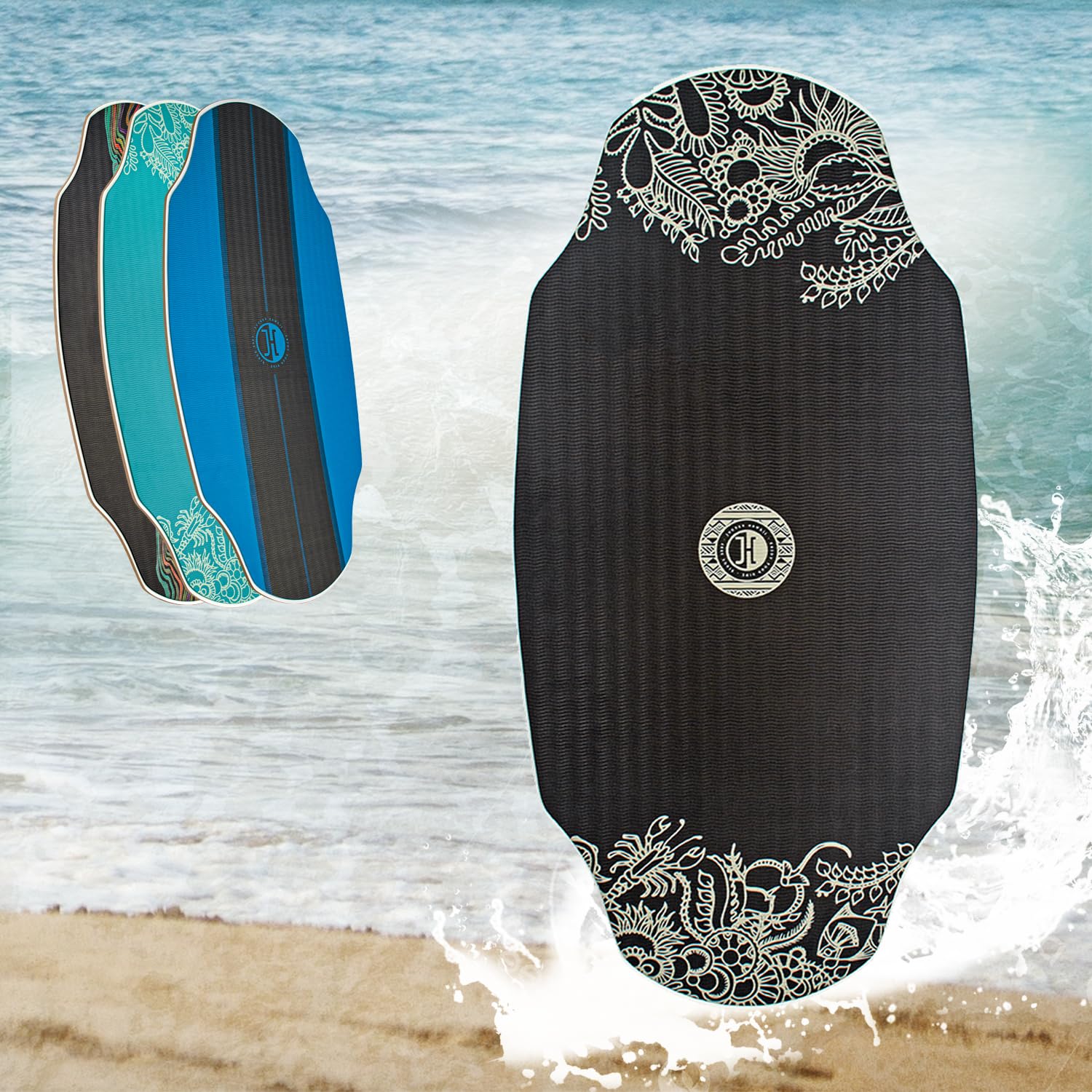 Jucker Hawaii Skimboard HPL AKA Black Pro 115kg