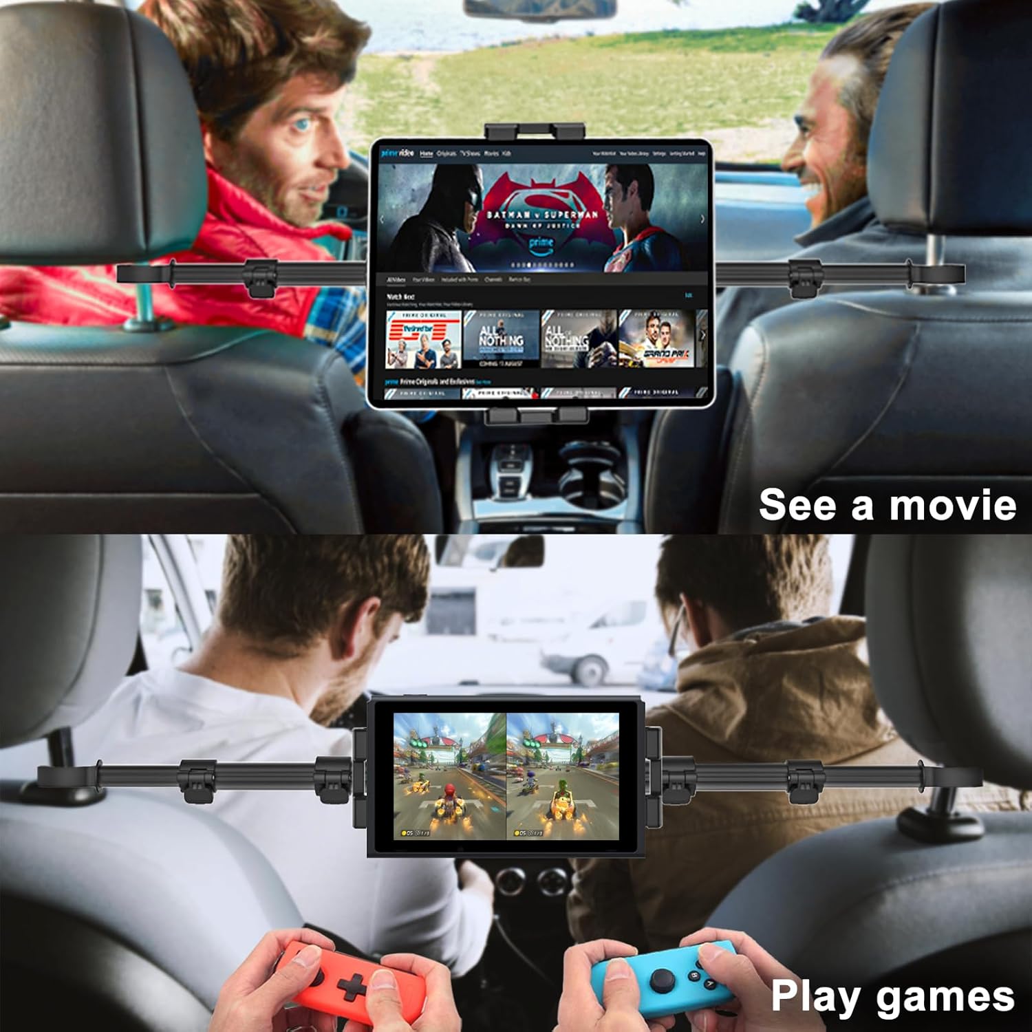 Gdzn Supporto Poggiatesta Auto per Tablet - immagine 3