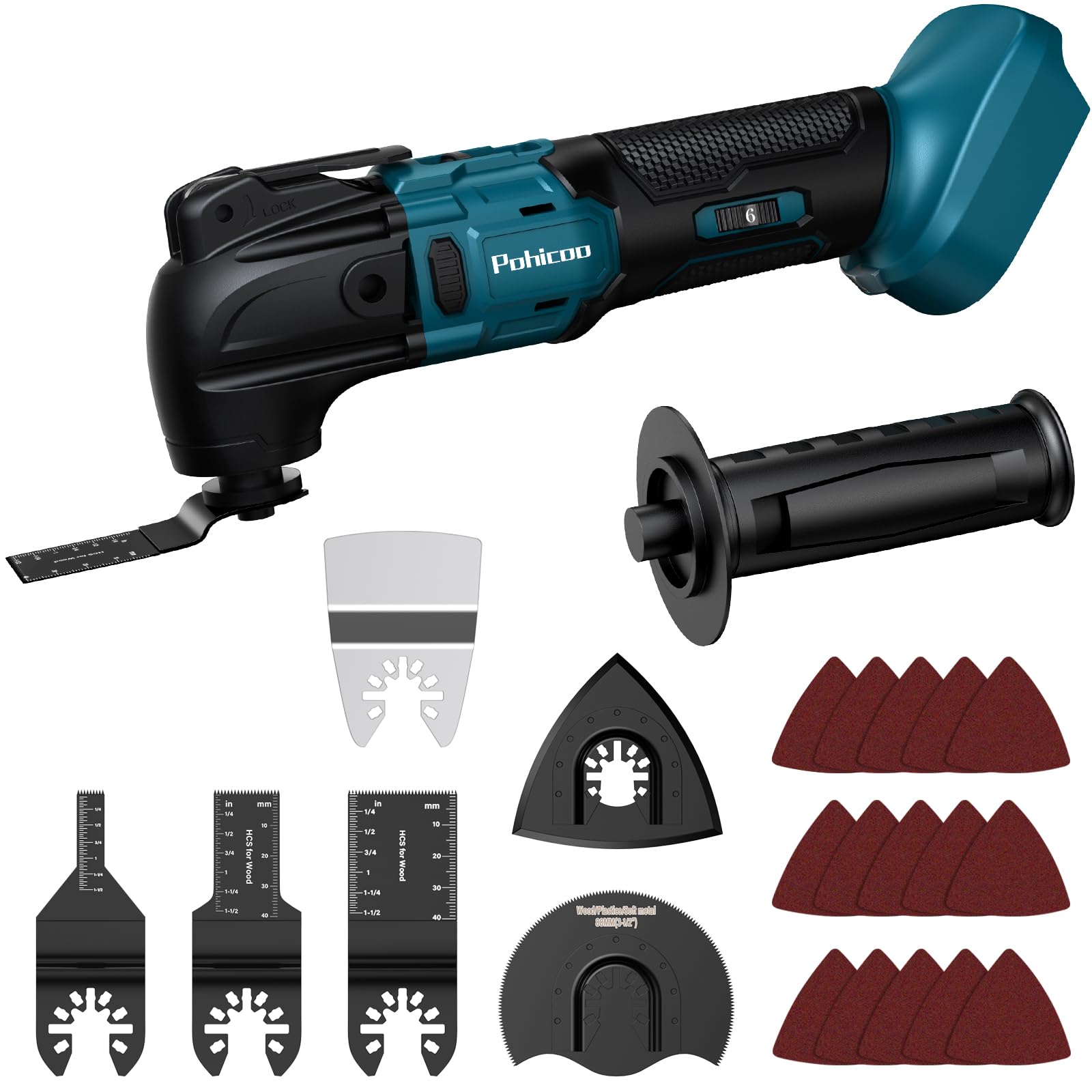 Utensile Multifunzione Oscillante Senza Fili per Makita 18V