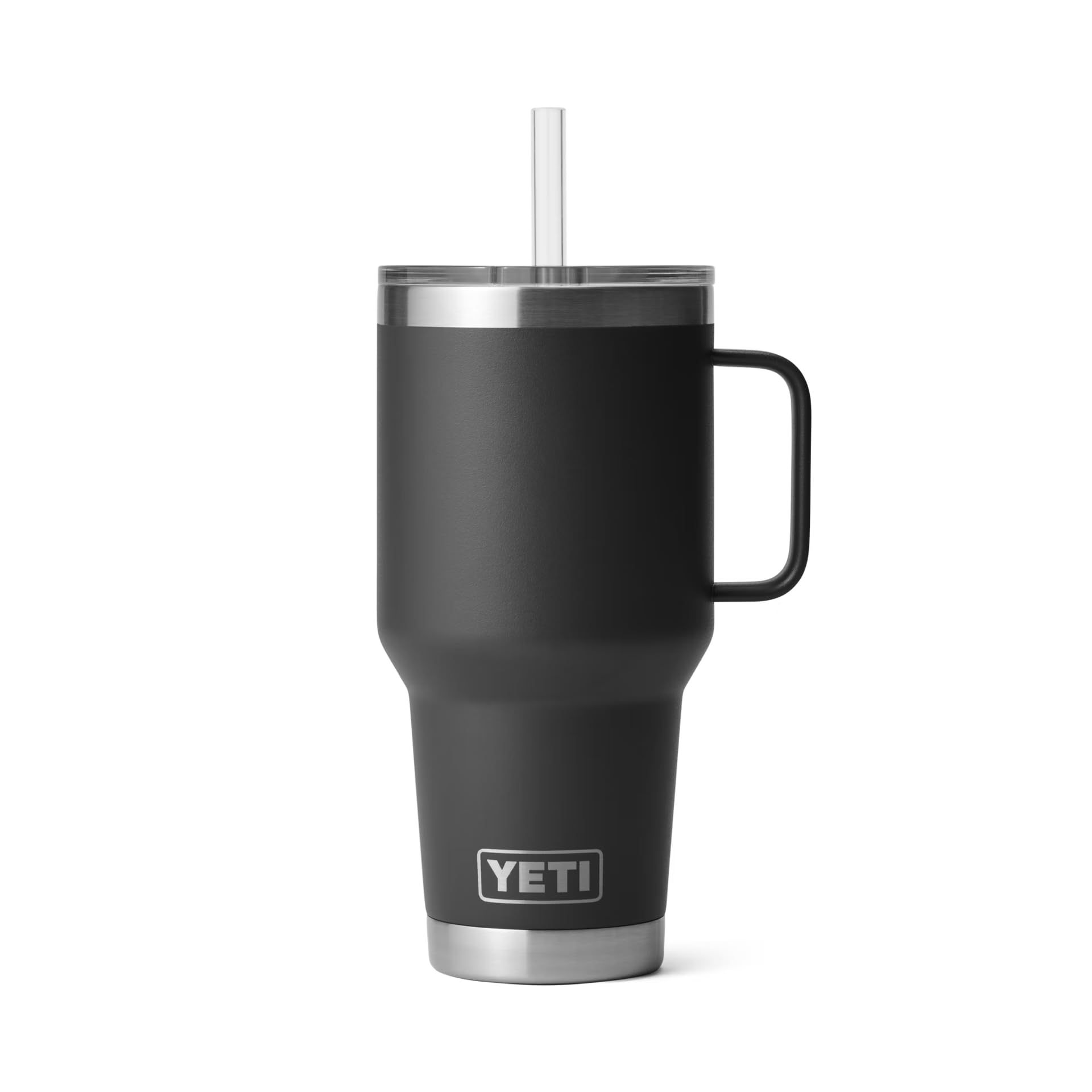Yeti Rambler Straw Mug, Black, 35 oz (1035 ml)