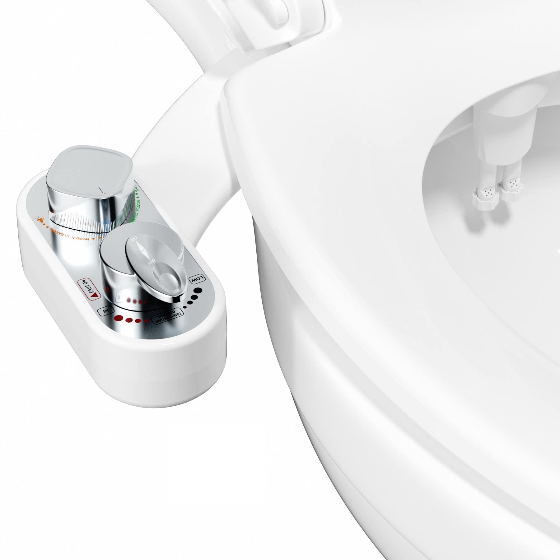 Bidet Toilet Seat Attachment Hot&Cold Sprayer