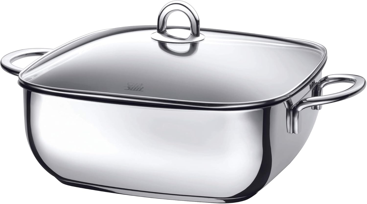 SILIT 0228.6033.11 Studio, Casseruola con Coperchio, 28 cm