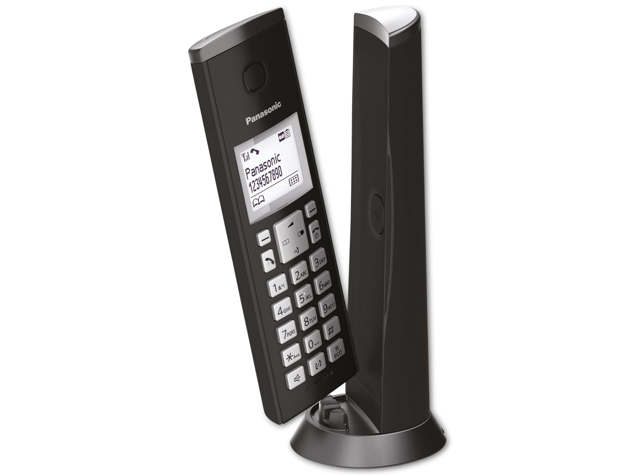 Panasonic KX-TGK220 Telefono DECT Nero Identificatore di chiamata