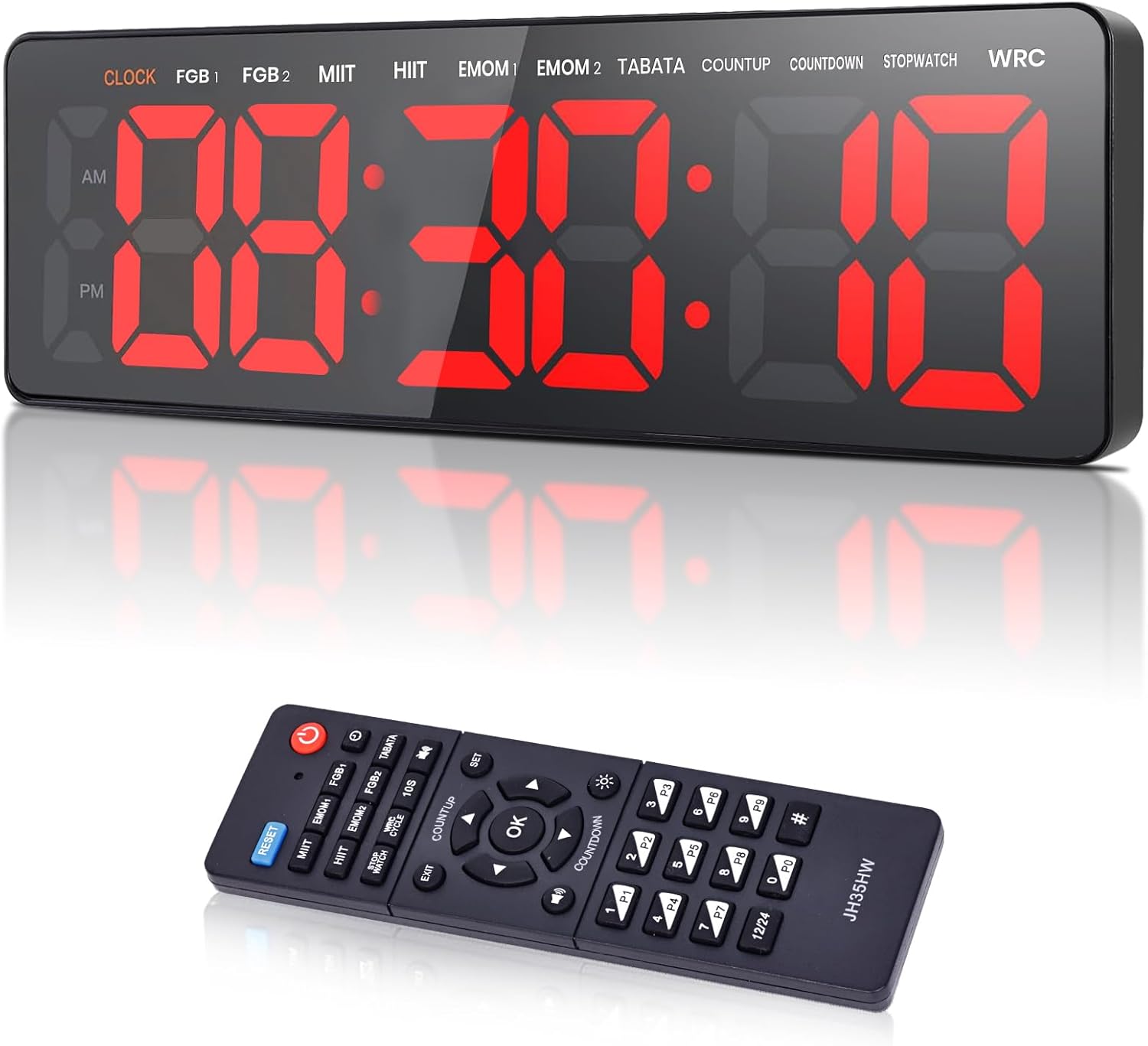 Manoive Timer Palestra da Parete 13.2" Digitale LED - immagine 1
