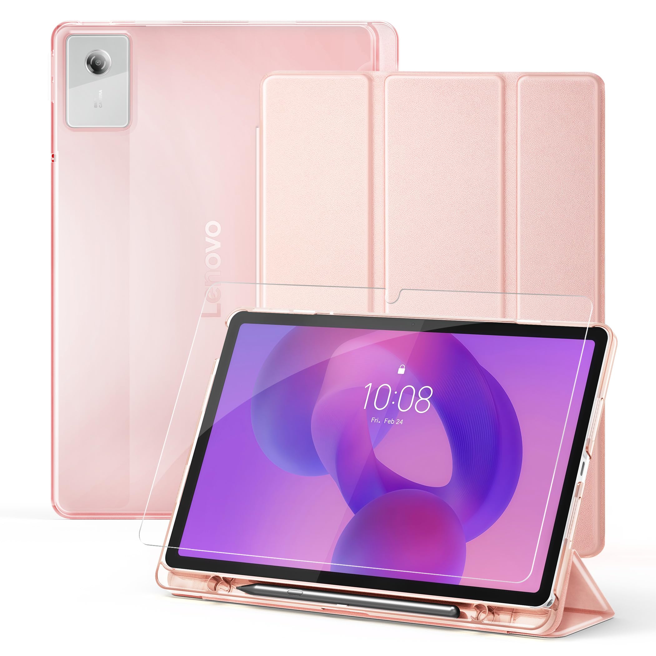 Wineecy Tastiera Custodia per Lenovo Tab M11 TB330FU/TB330XU 11 Pollici