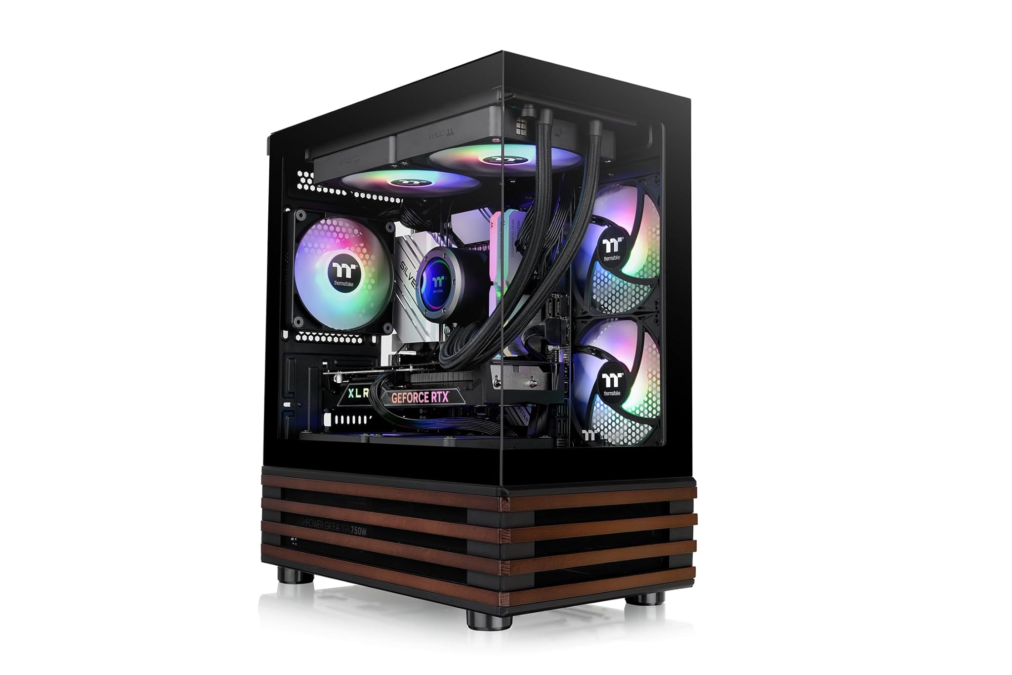 THERMALTAKE View 170 WS ARGB | Micro Chassis | Custodia da gioco | Nero
