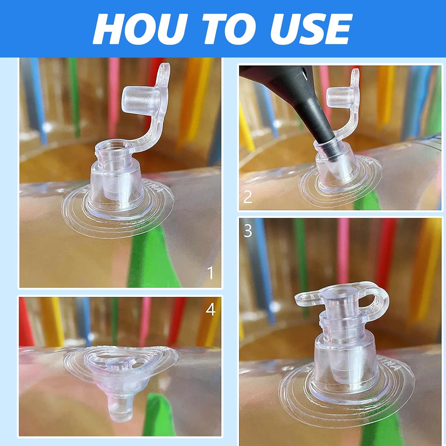 Chaneehann Ruota Idraulica Gigante Gonfiabile 120cm - immagine 3