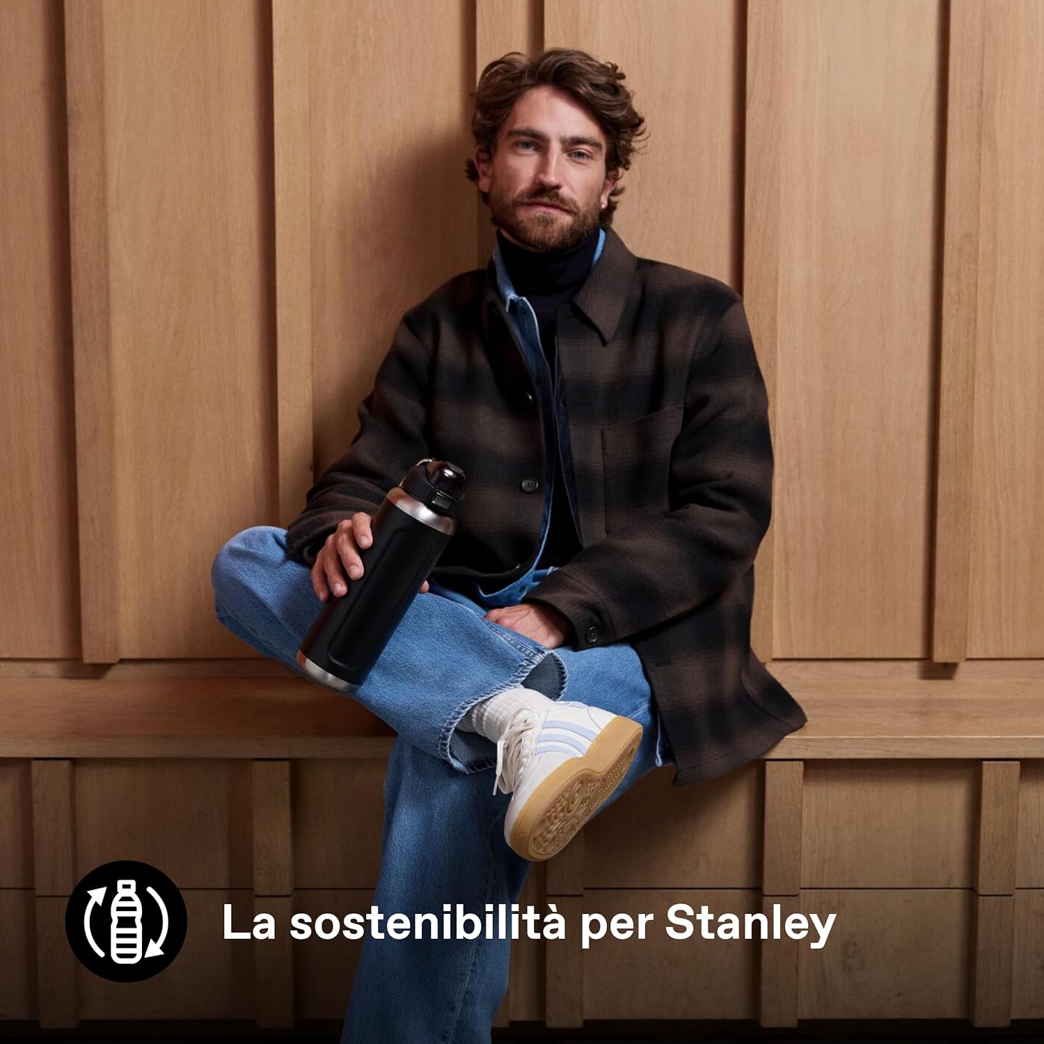 Stanley 1913 Wellspring Bottle 0.7L - Acciaio Riciclato - immagine 4