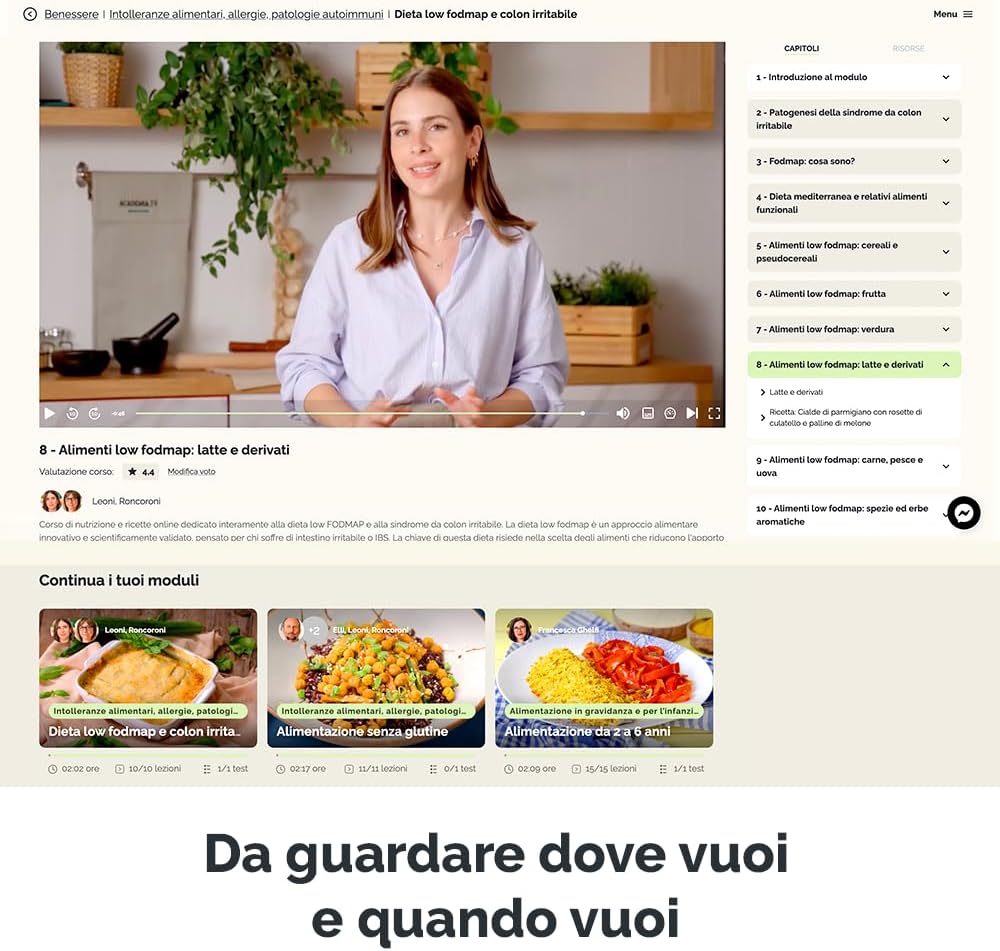 Acadèmia.tv Cofanetto Corsi di Benessere, Nutrizione e Alimentazione - 1 Anno Senza Limiti - immagine 6