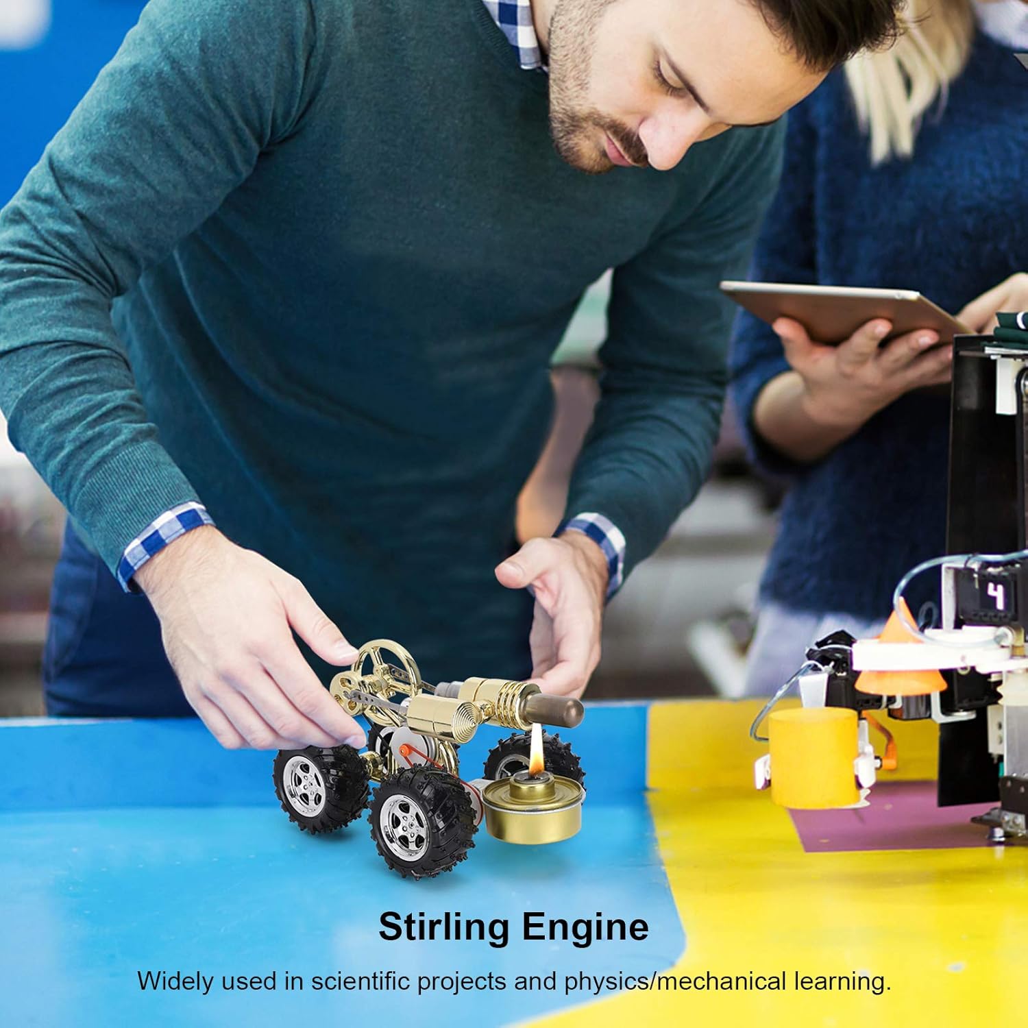 Chiciris Modello Motore Stirling in Miniatura - immagine 3