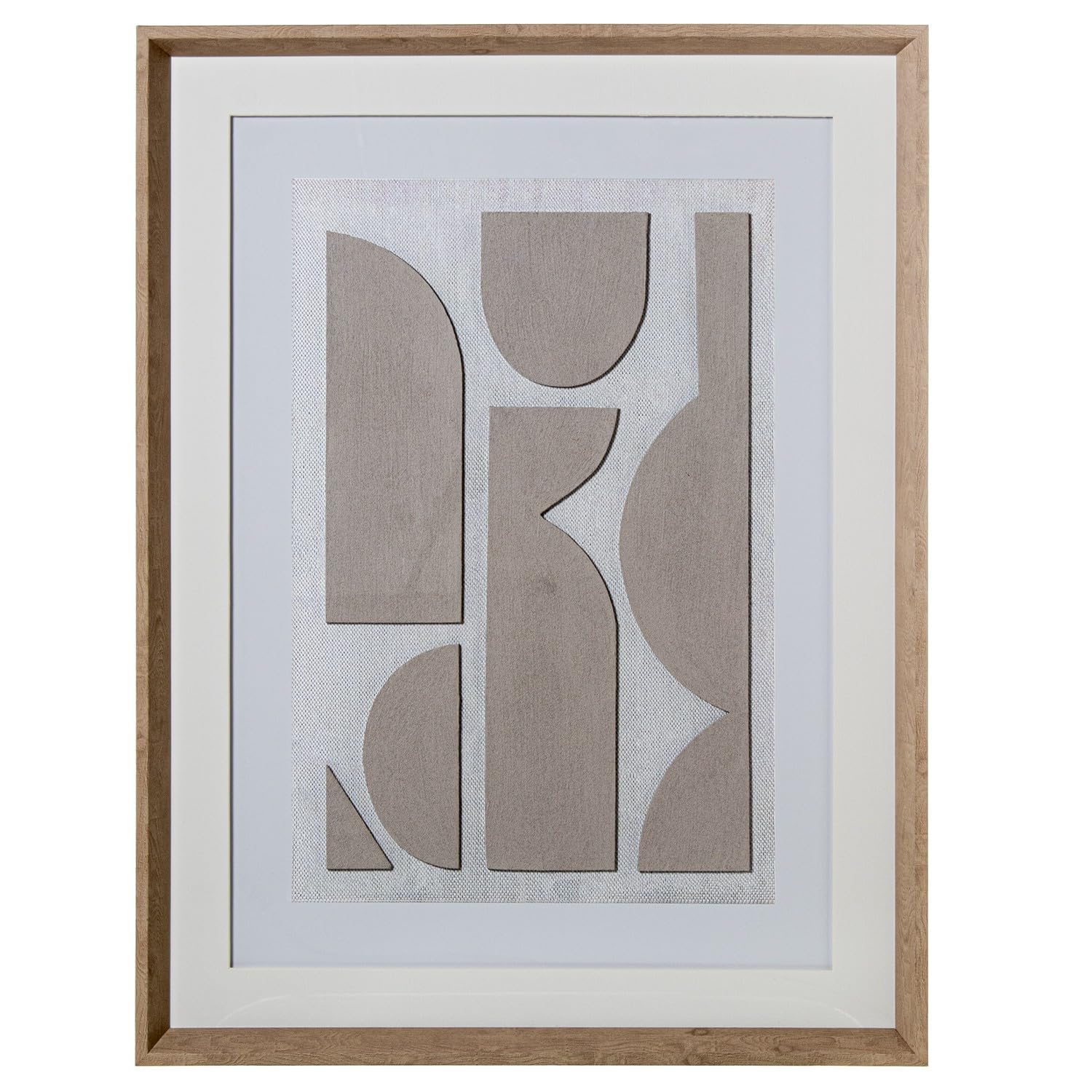 DRW Quadro su Tela con Cornice PS Astratta 60x80 cm