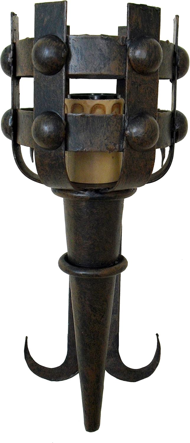 Applicare piccola torcia di forgiatura medievale. - immagine 2