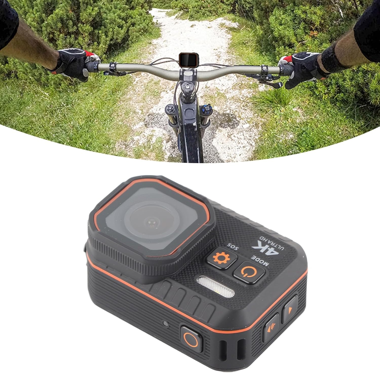 KIMISS Action Camera Subacquea 4K IPS 2 Pollici - immagine 5
