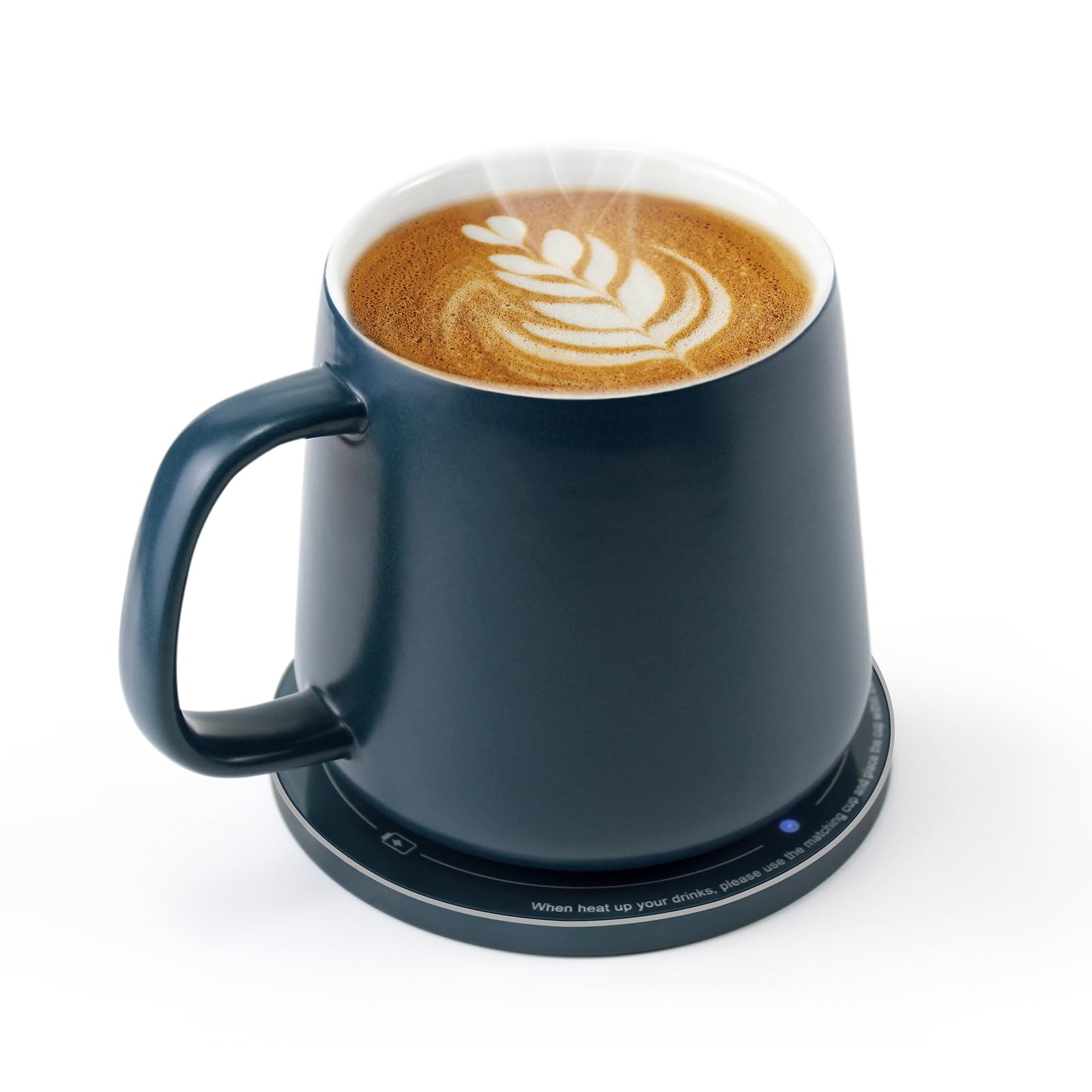 Apekx Scaldatazze Elettrico Intelligente, Blu