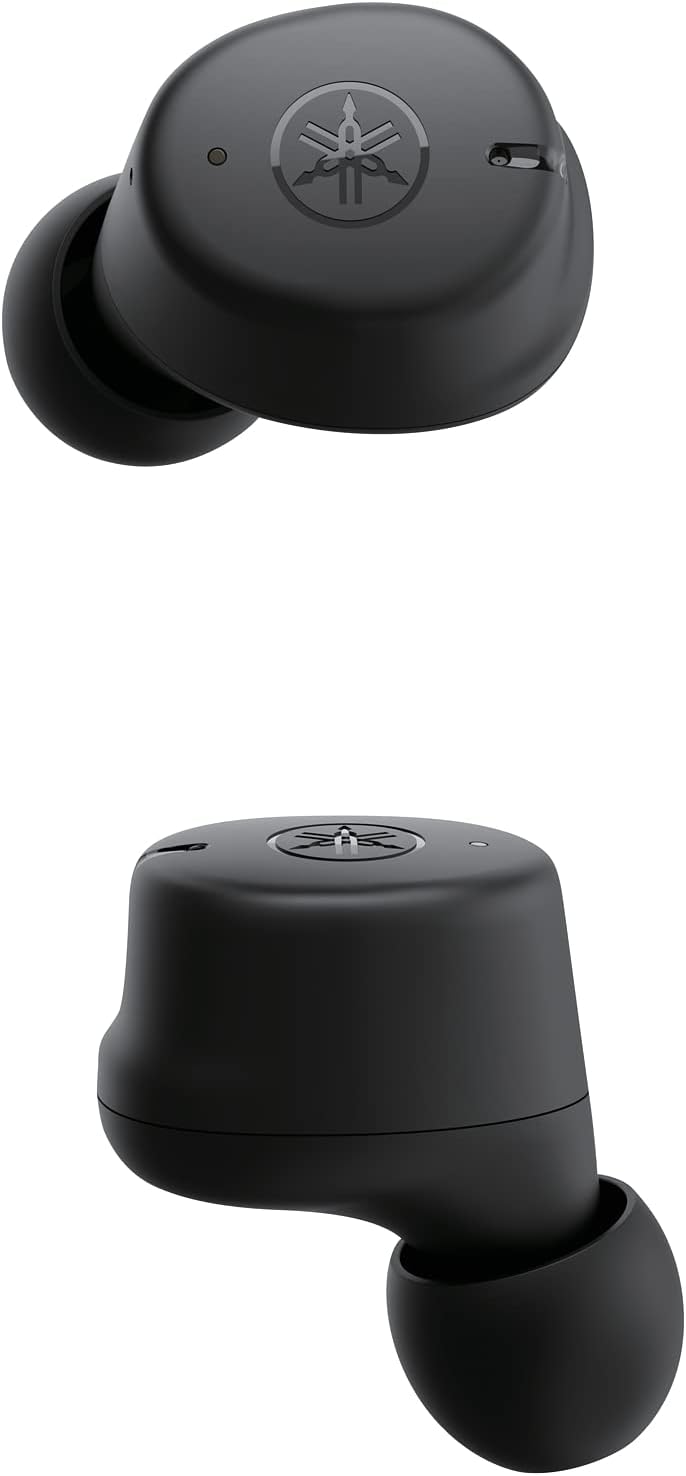 Yamaha TW-E3C - Auricolari In-Ear Bluetooth True Wireless, Nero - immagine 2