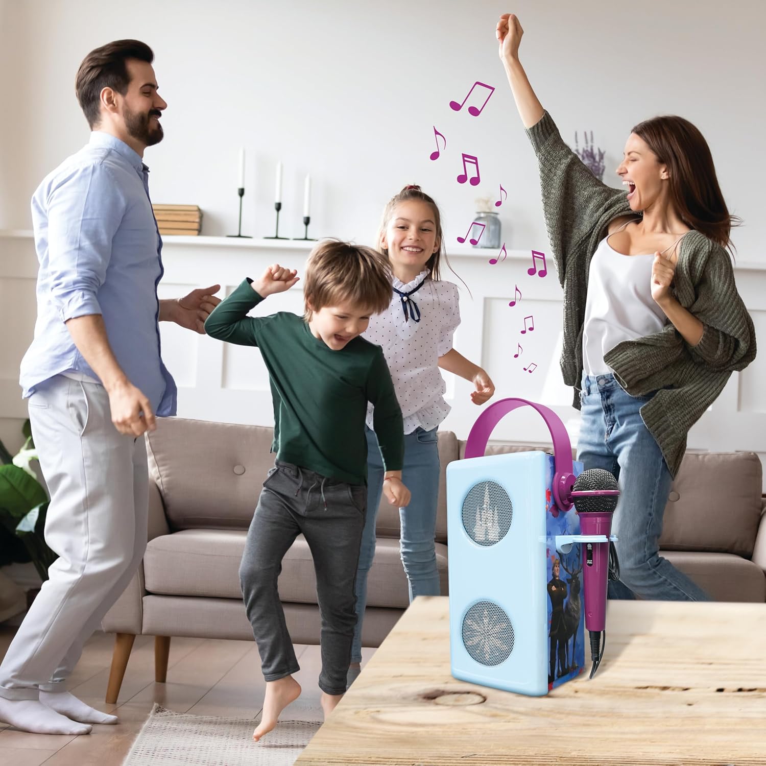 Lexibook Frozen - Altoparlante Bluetooth Wireless, Blu - immagine 4