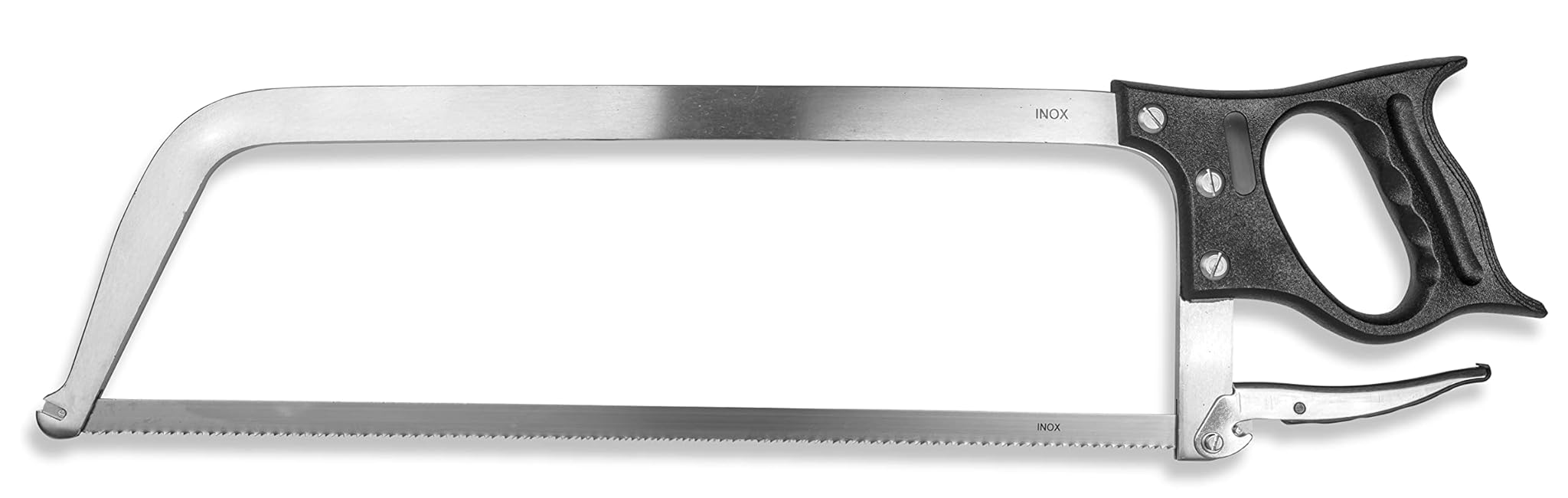 Sanelli 148245 Sega per Macellaio Professionale, Acciaio Inossidabile, Nero