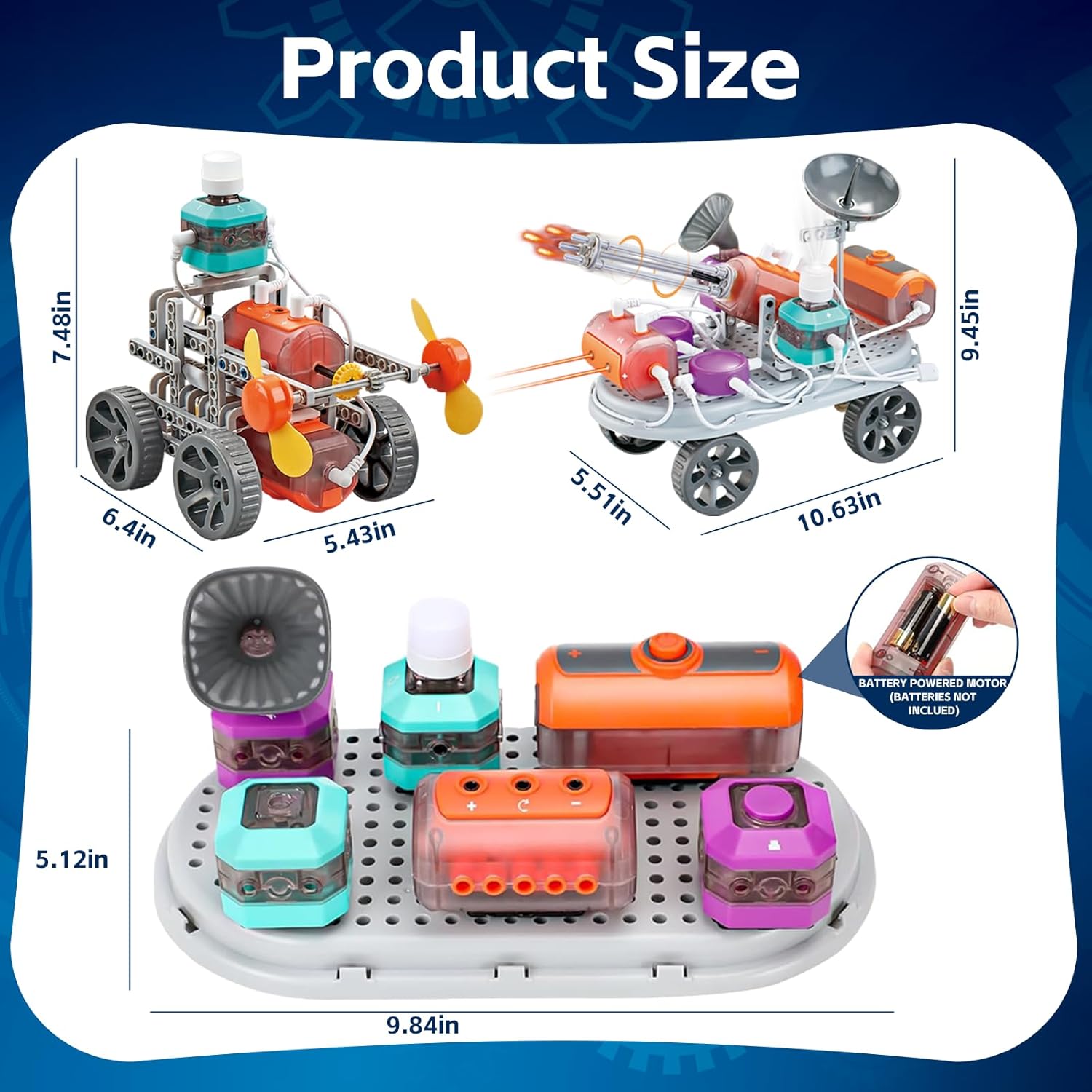 Kit STEM Elettronico 8+ Anni - 110 Esperimenti - immagine 2