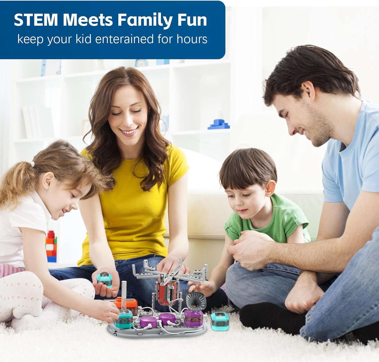 Kit STEM Elettronico 8+ Anni - 110 Esperimenti - immagine 4