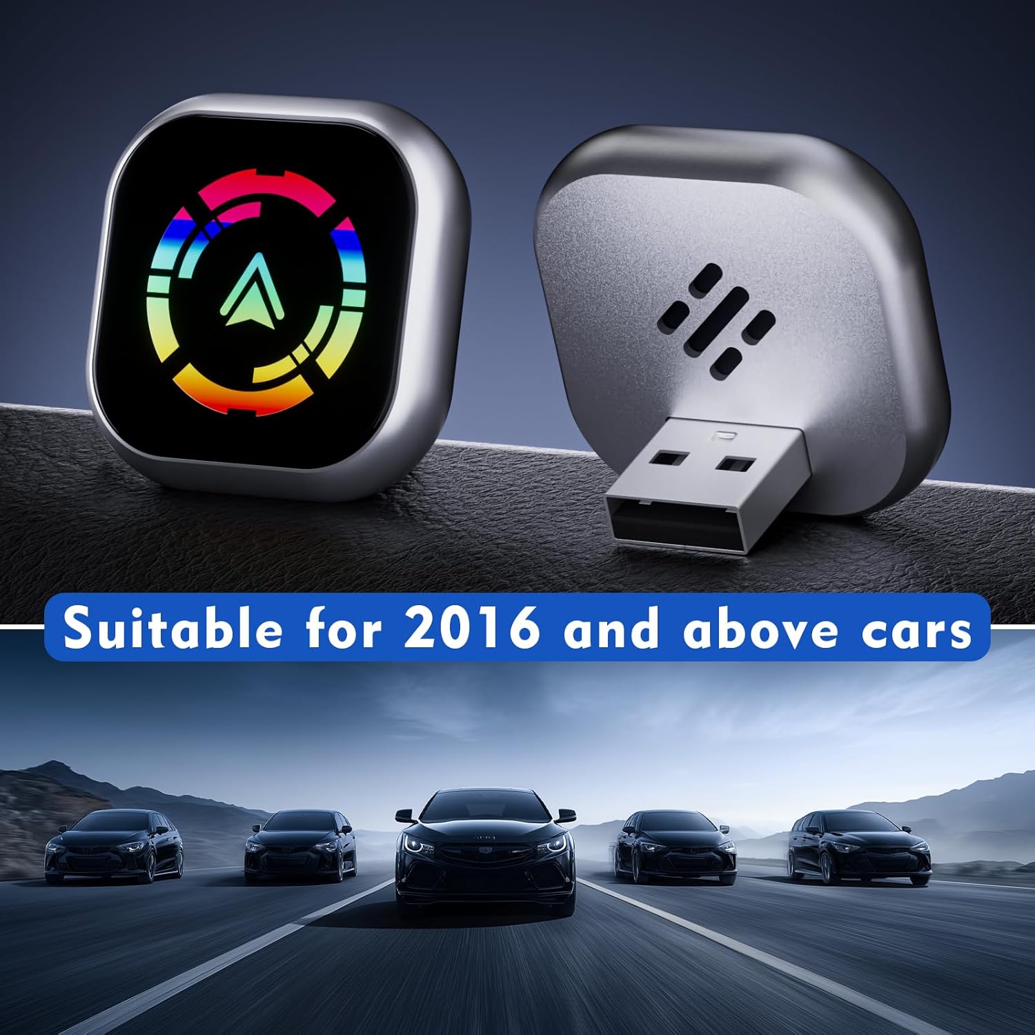 Adattatore Wireless 2 in 1 per CarPlay e Android Auto - immagine 7