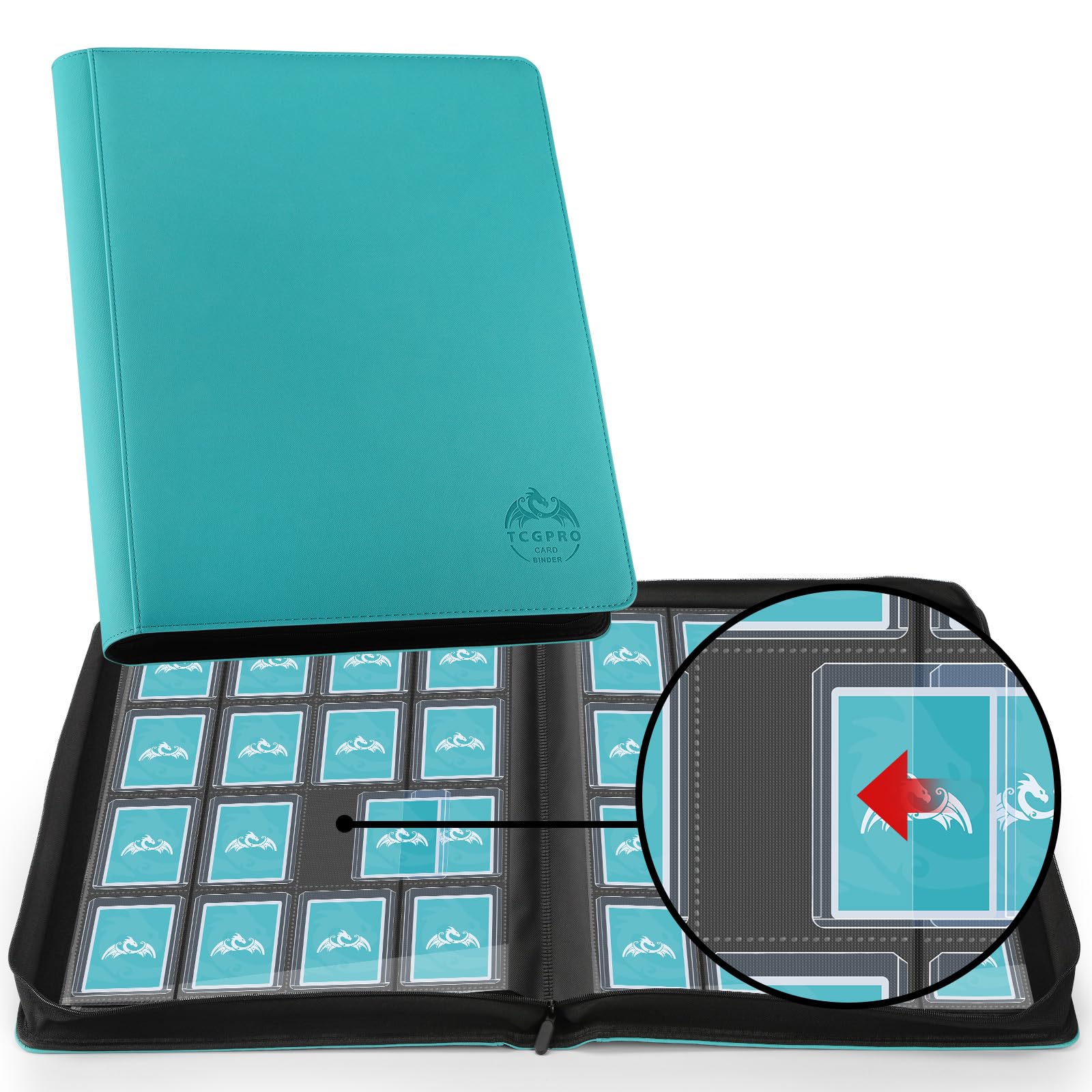 Album Toploader 16 Tasche per Carte da Collezione