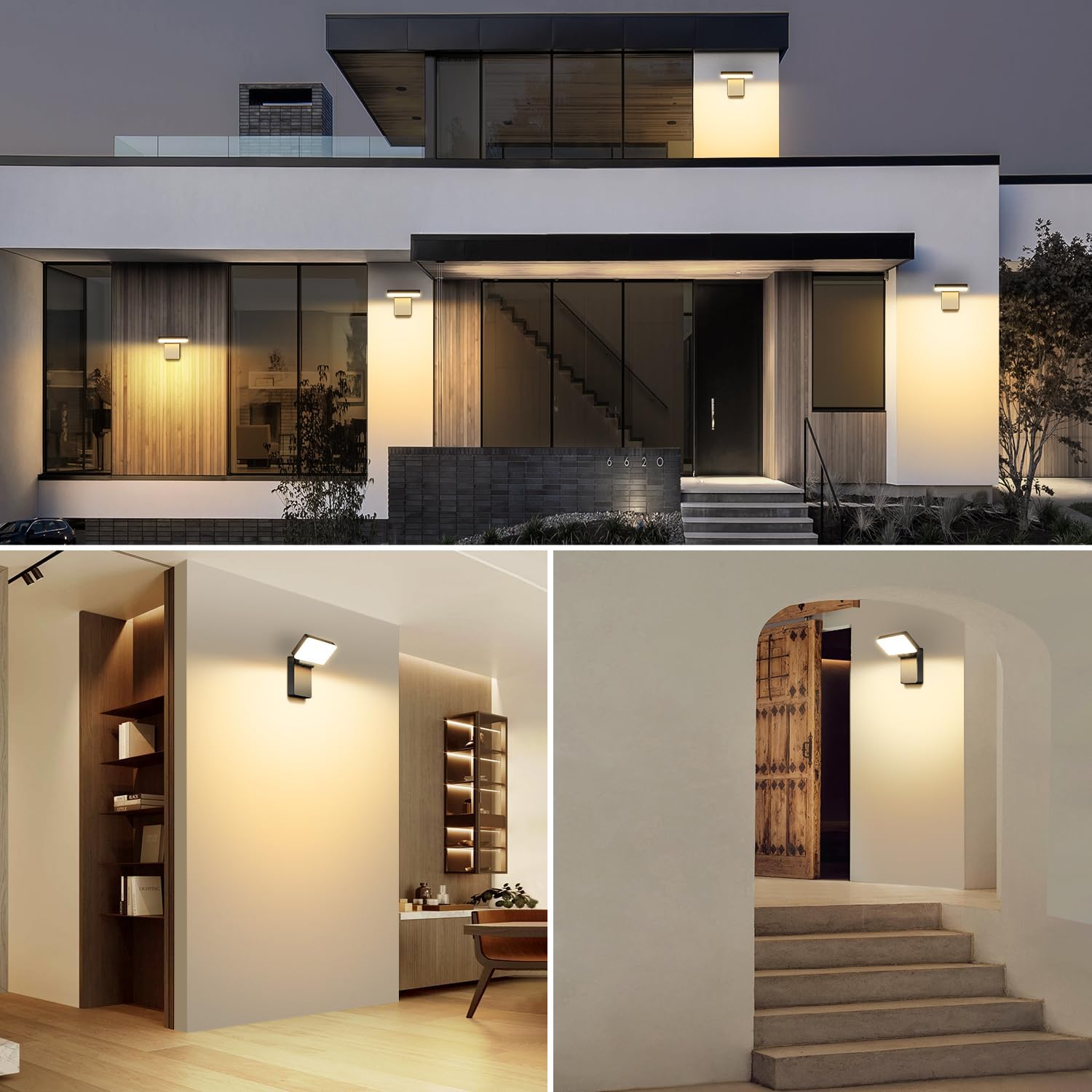 Ledmo Applique LED da Esterno 60W 5000 Lumen - immagine 6