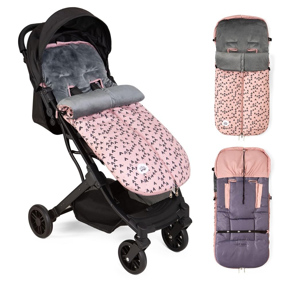 Interbaby Sacco Passeggino Invernale Universale, Rosa