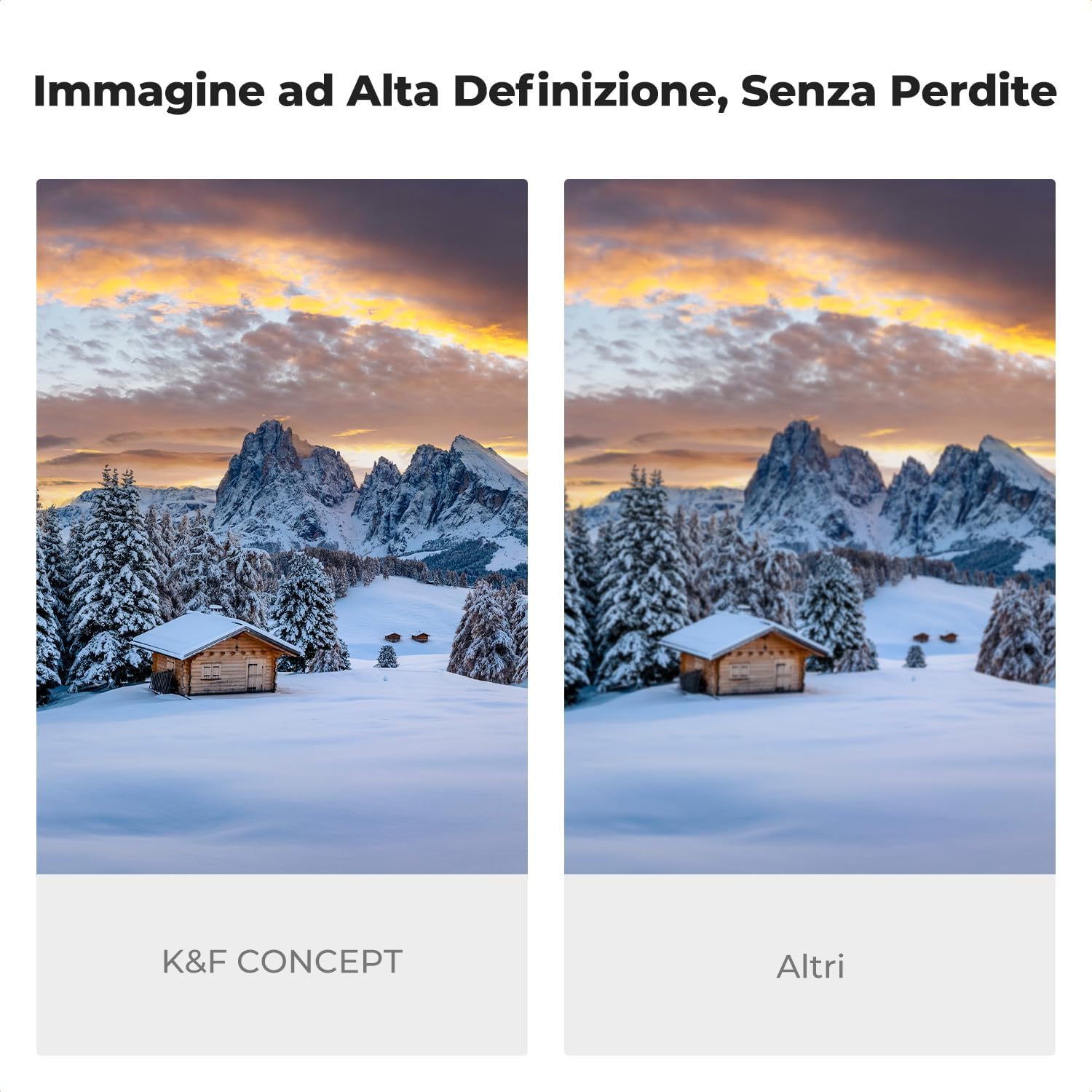 K&f Concept Nano-Xcel 105MM Filtro Variabile ND2-400 - immagine 3