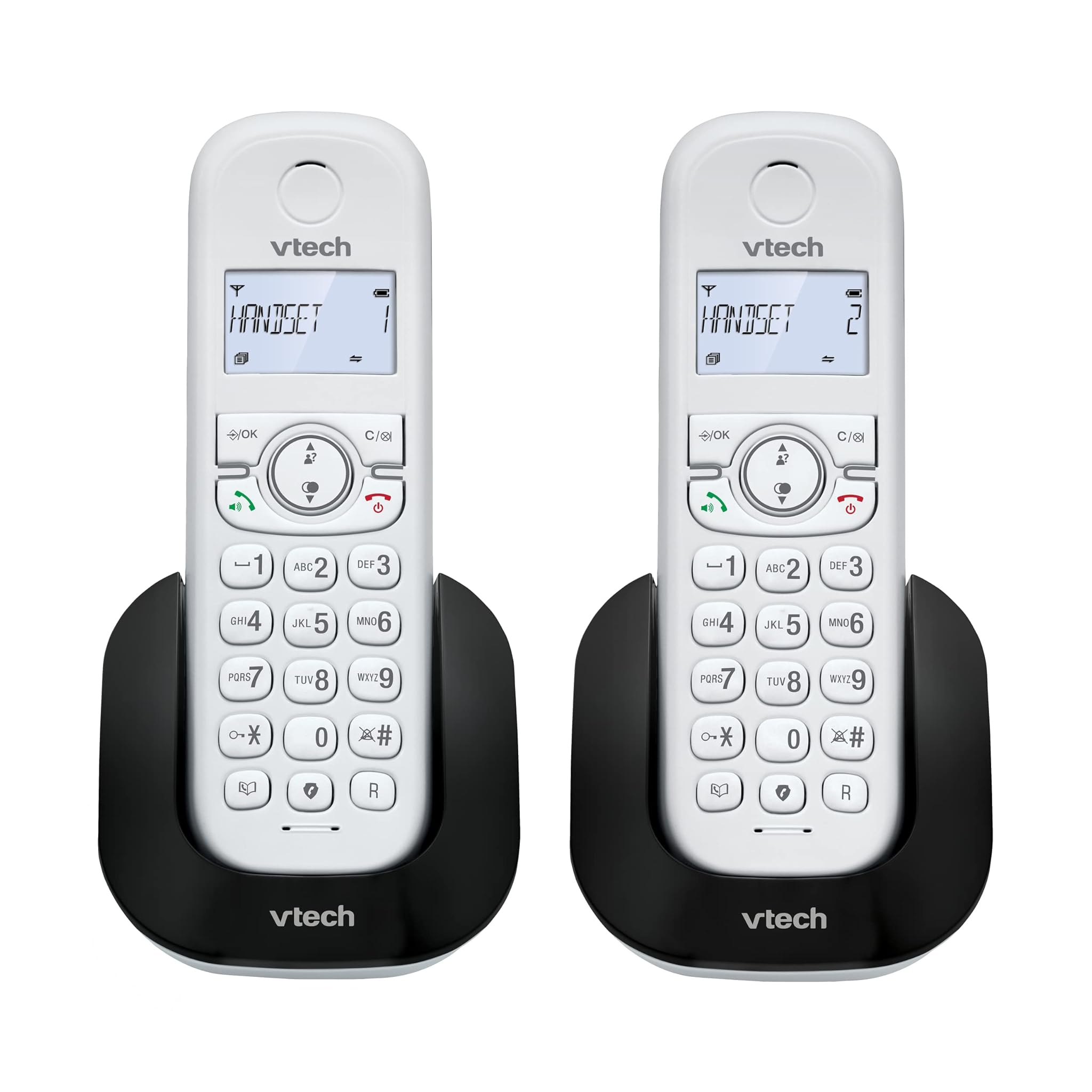 Vtech CS1501 Telefono Senza Fili DECT Due Combinati