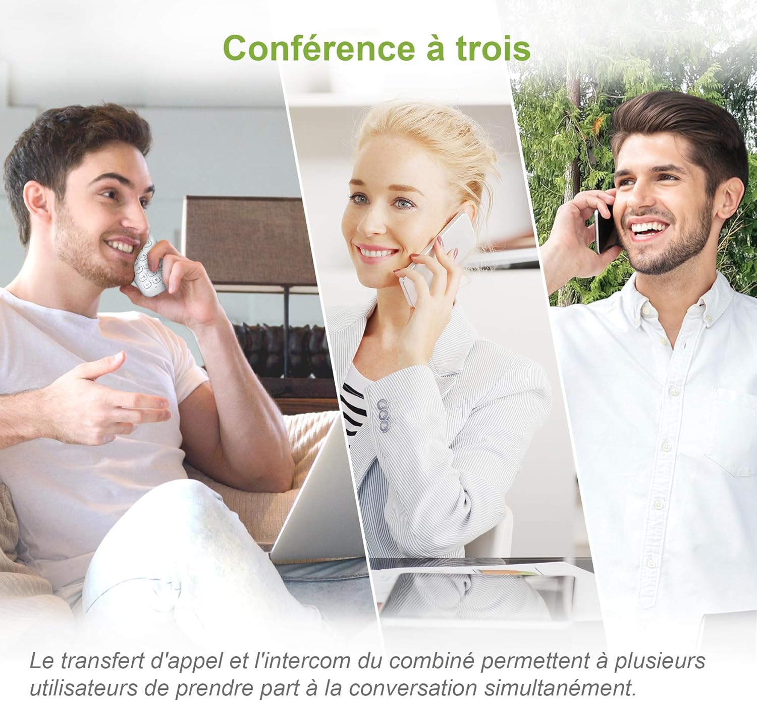 Vtech CS1501 Telefono Senza Fili DECT Due Combinati - immagine 14